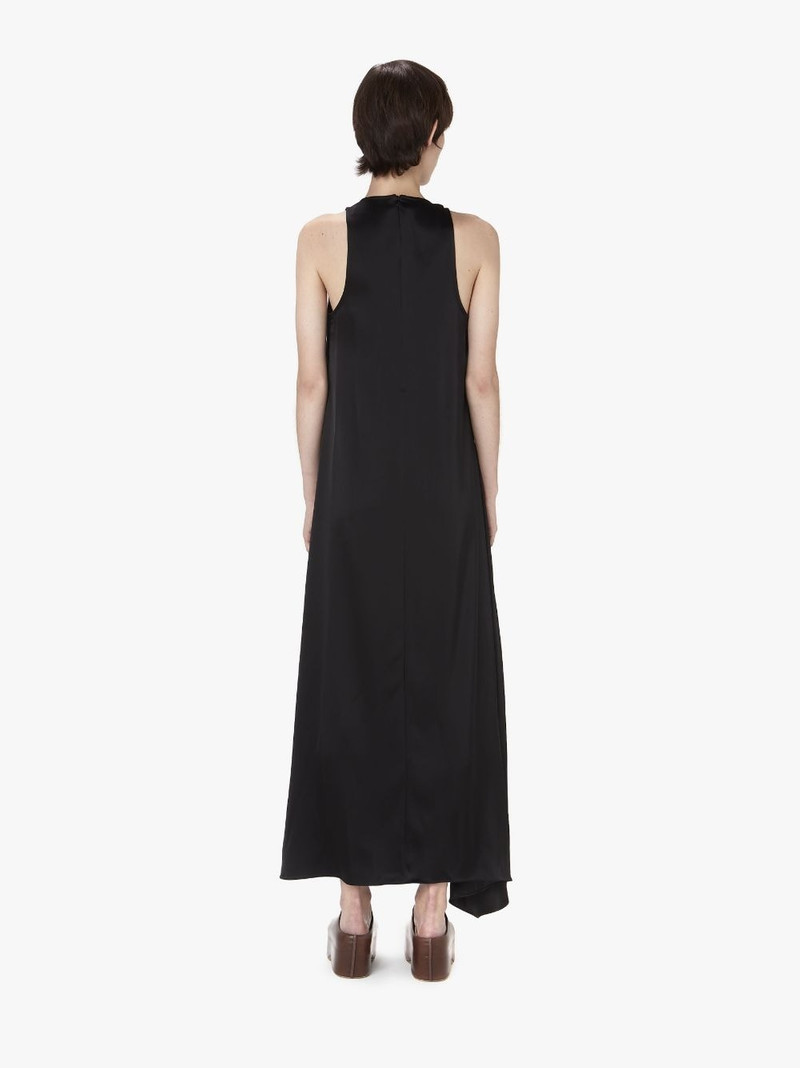 SLEEVELESS DRAPED DRESS 3