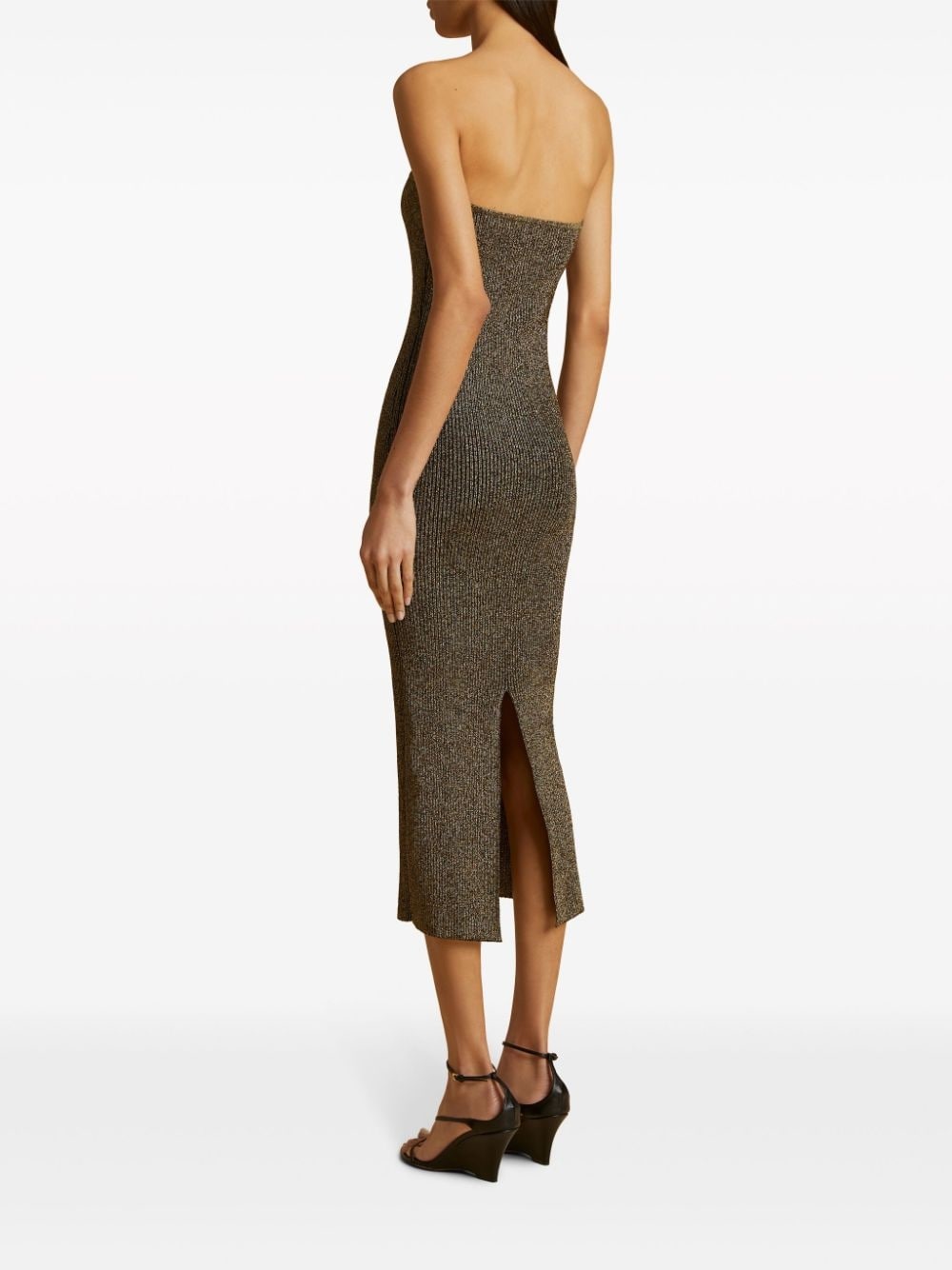 The Rumer ribbed-knit midi dress - 4