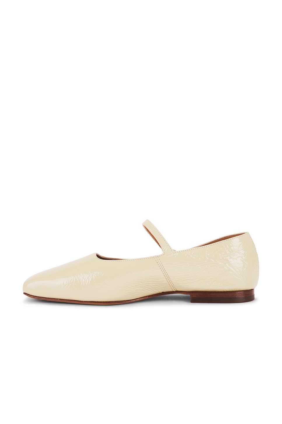 Square Toe Mary Jane Flat - 5