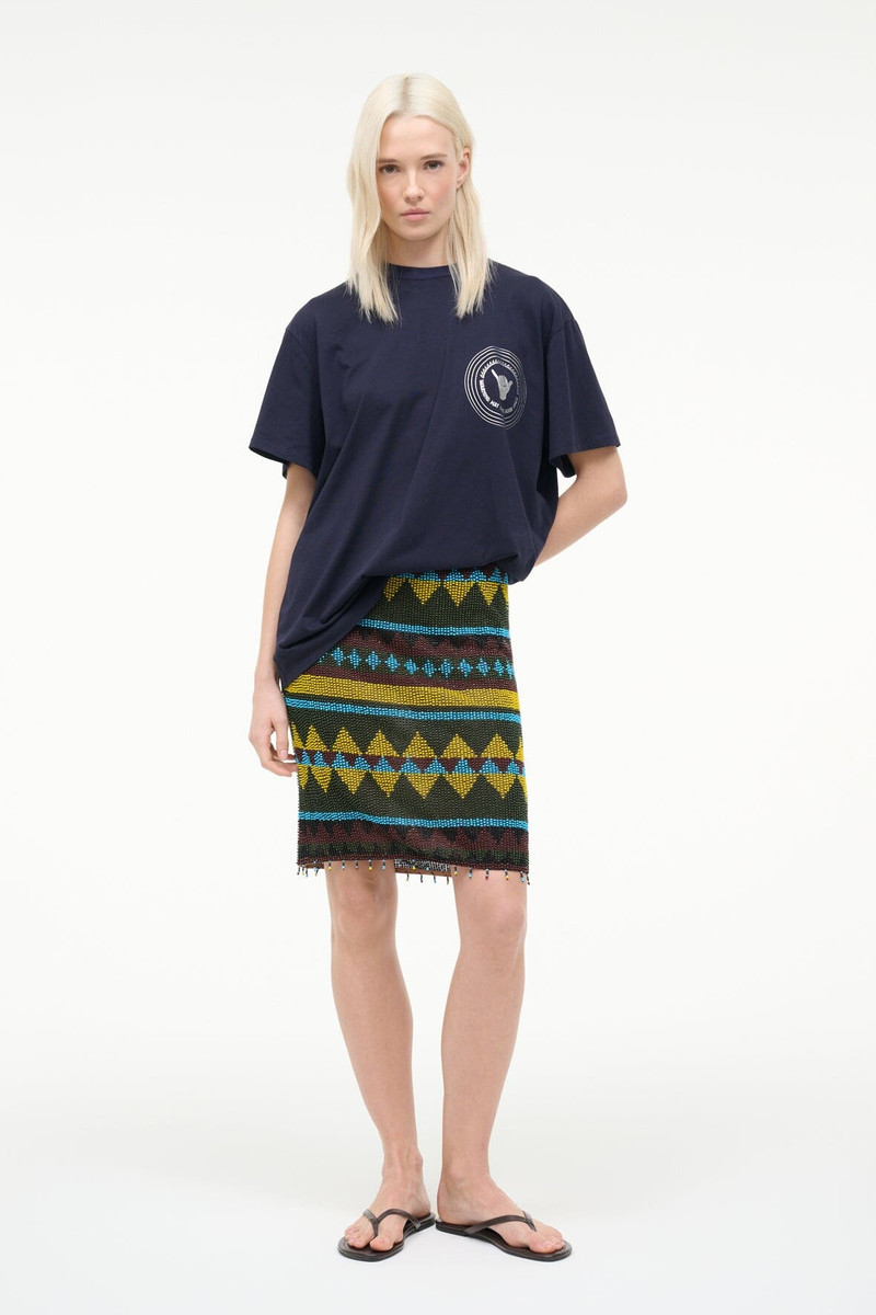 STAUD EMMY SKIRT HAPPY SACK 1