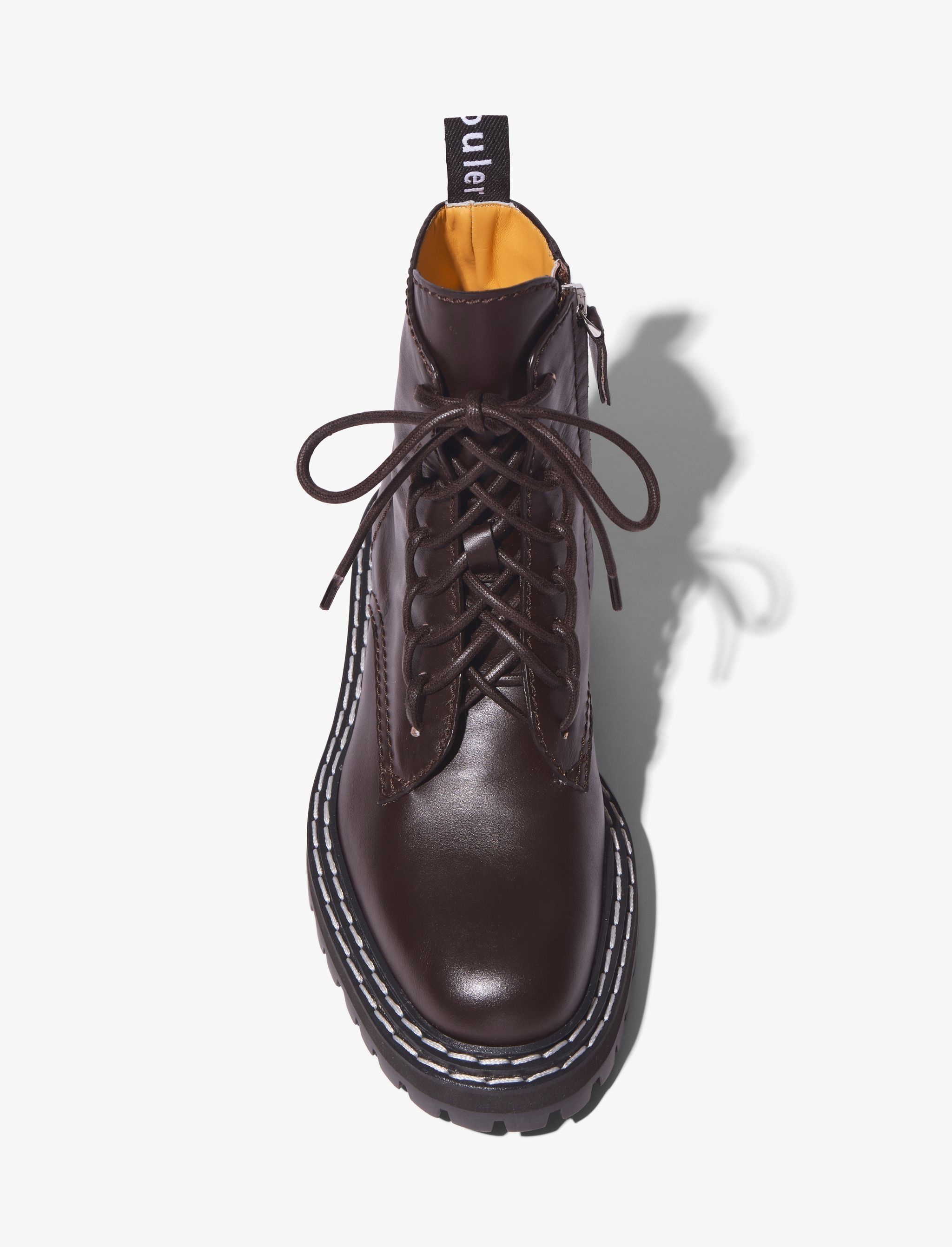 Lug Sole Combat Boots - 4