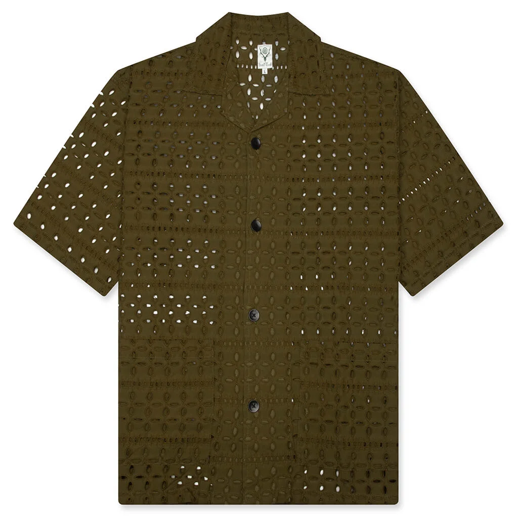 CABANA SHIRT - OLIVE - 1