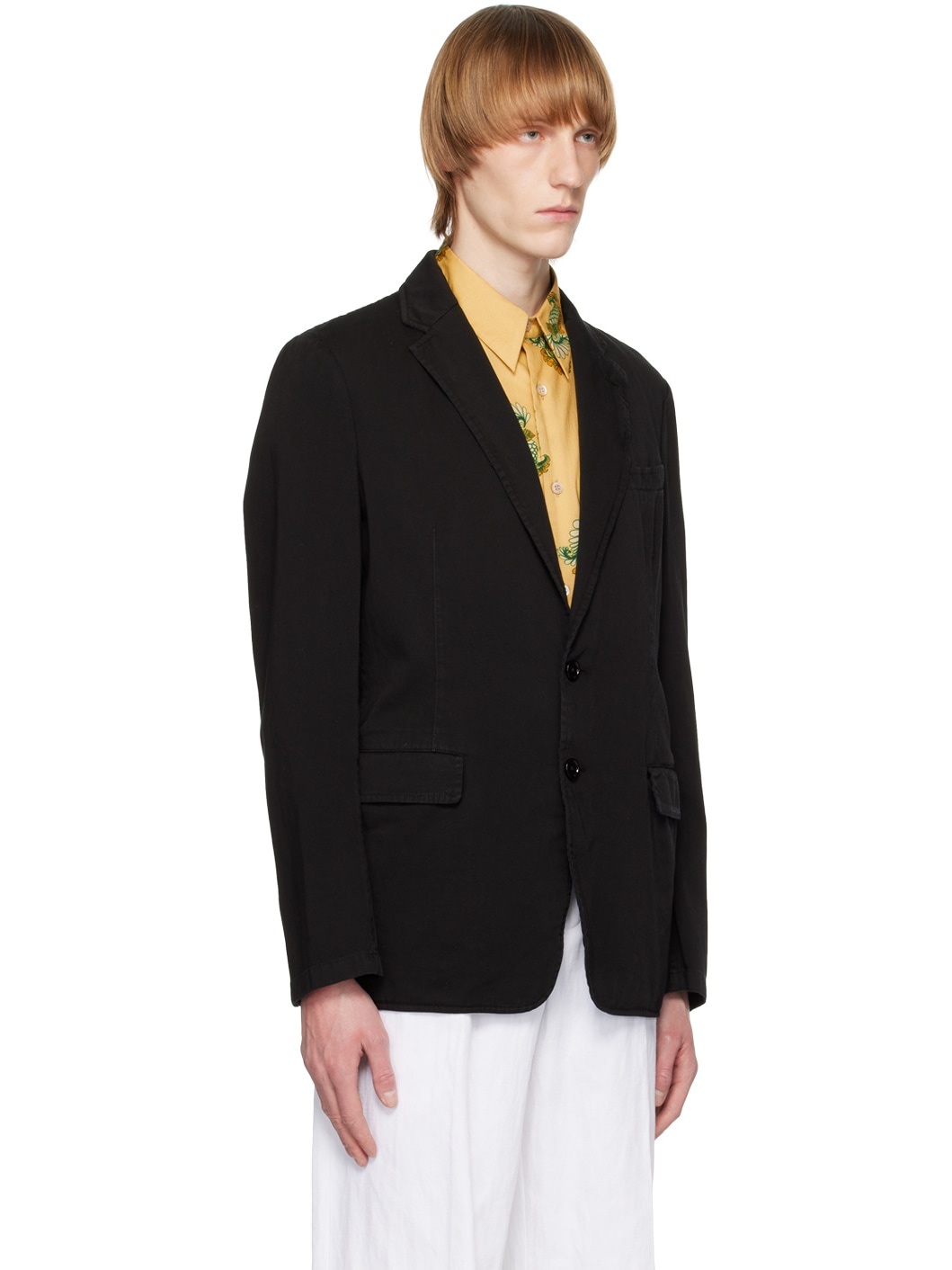 Black Casual Blazer - 2