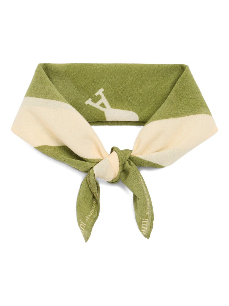 Ami De Coeur printed scarf 3