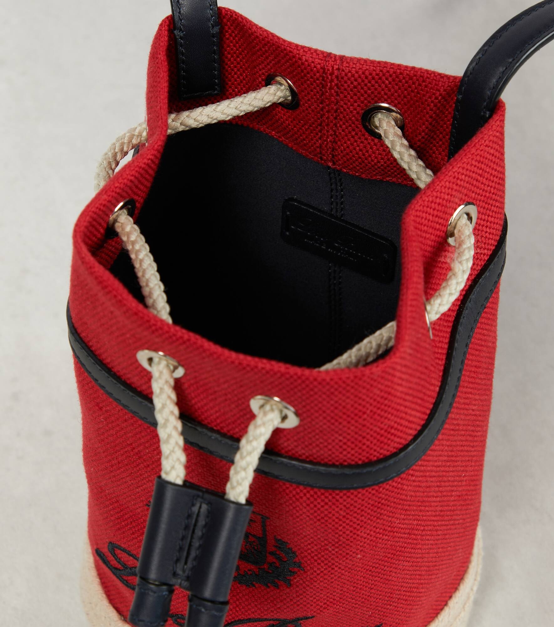 Sailor Mini canvas bucket bag - 3