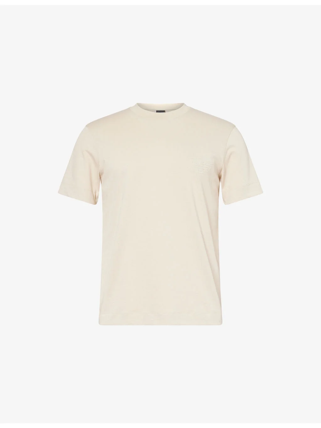 Eagle Logo Cotton T-Shirt - 1