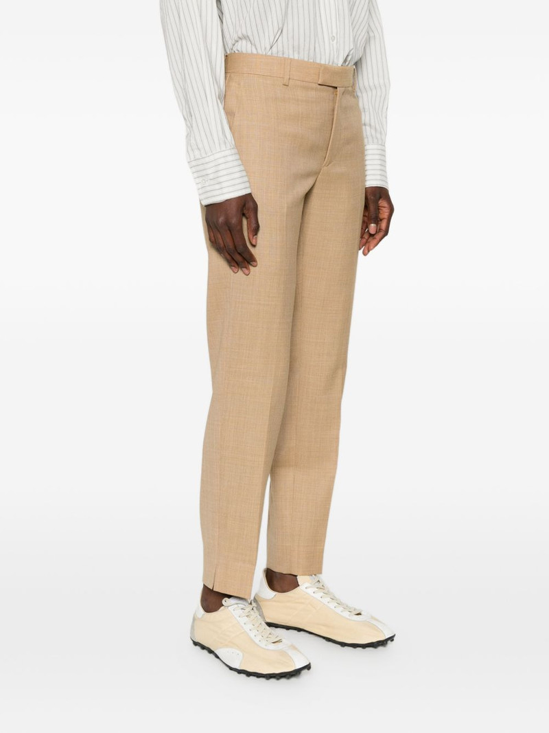 slit-cuff tailored trousers 3