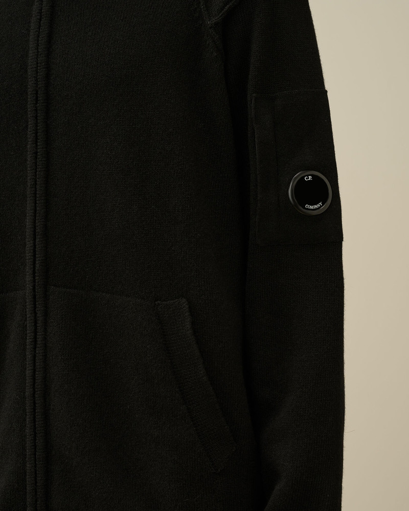 Lambswool GRS Zipped Cardigan 4