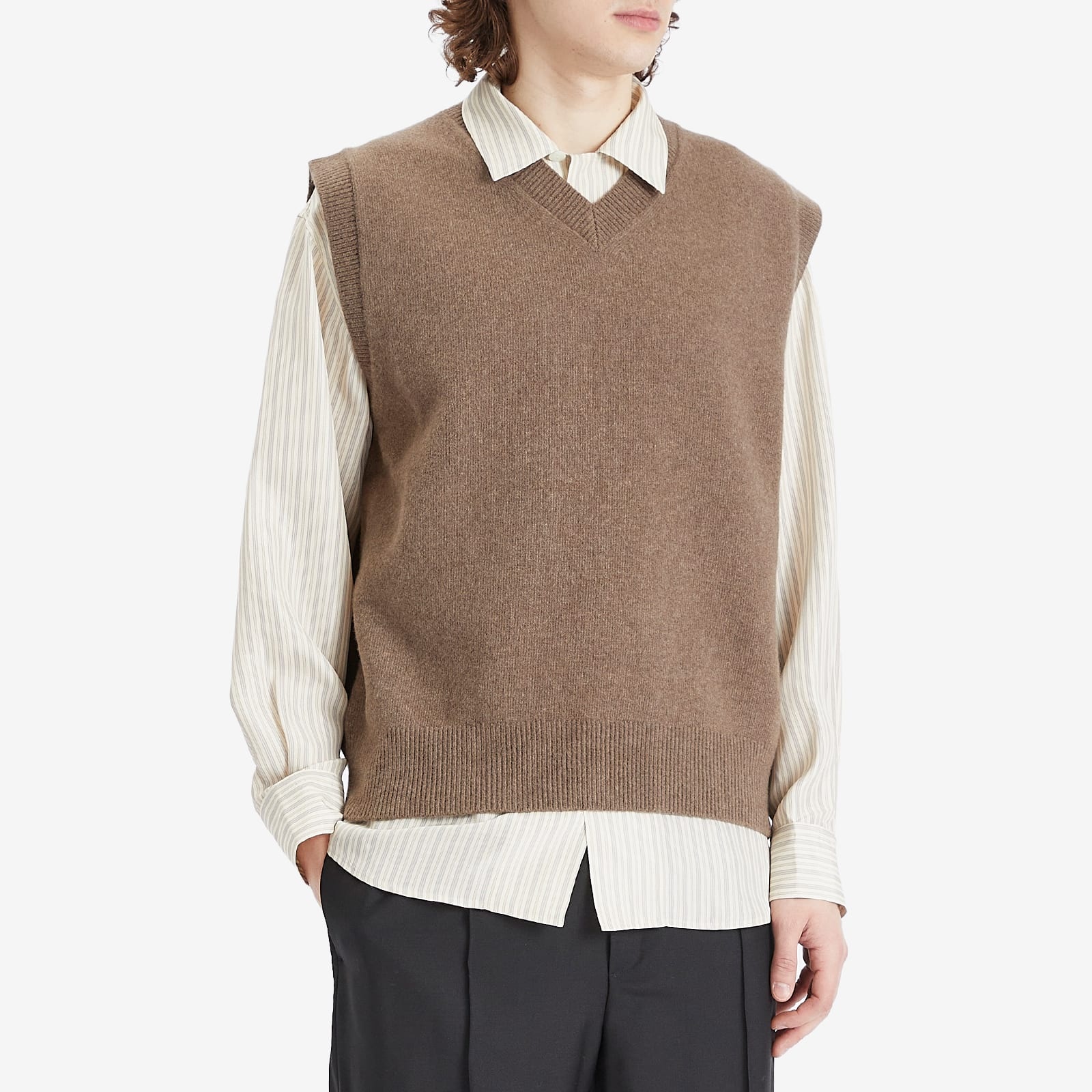 Róhe Boiled Wool Knitted Vest - 2
