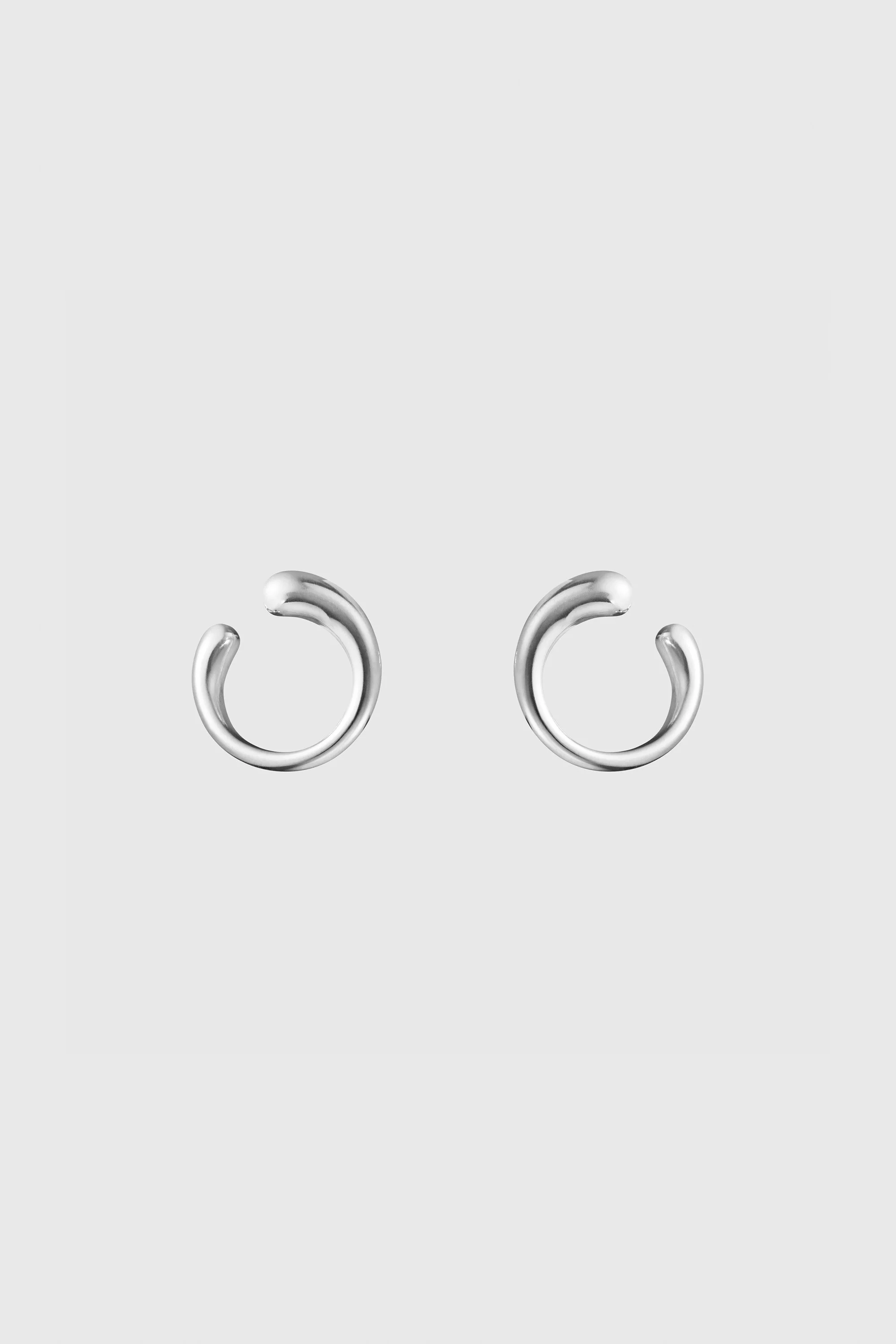 Sterling Silver Mercy Stud Earrings - 1