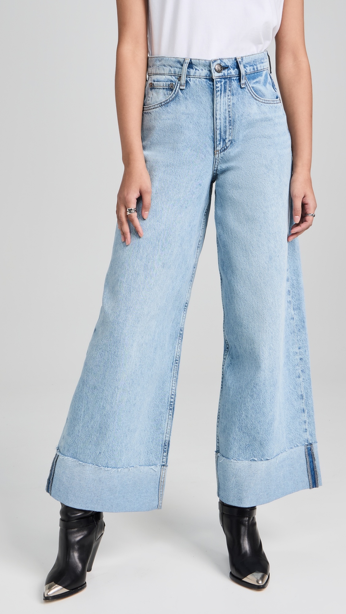 Sofie Crop with Cuff Jeans - 6