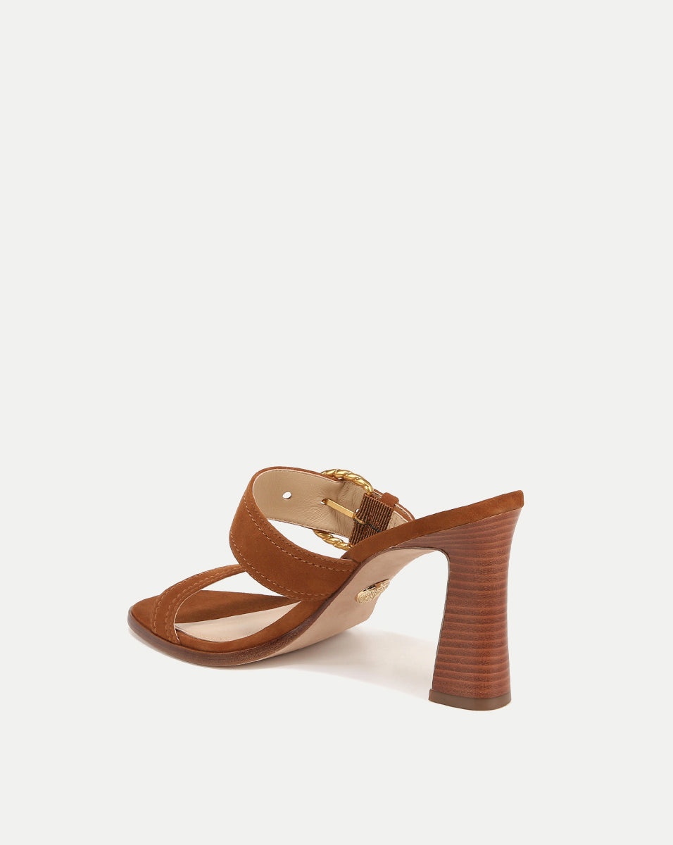 MARGAUX SUEDE BUCKLE SANDAL - 4
