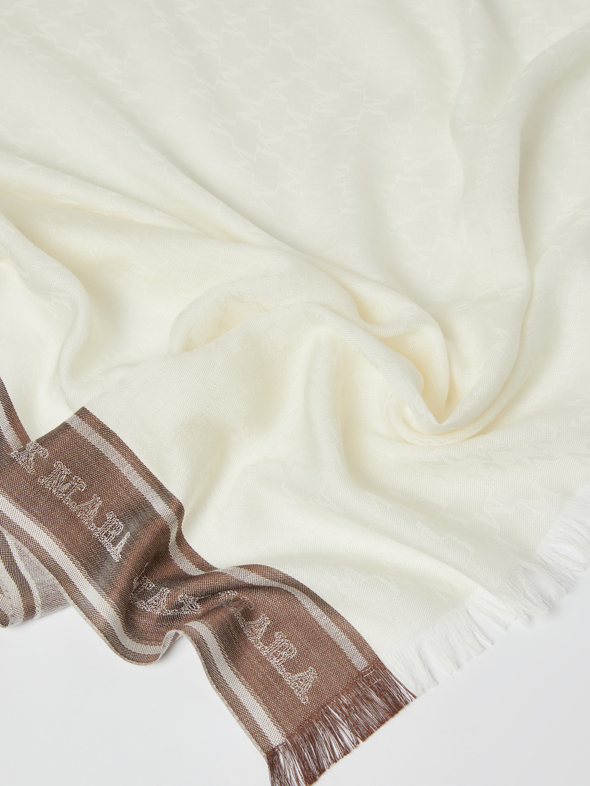 MADRE Silk, cashmere and wool stole - 3