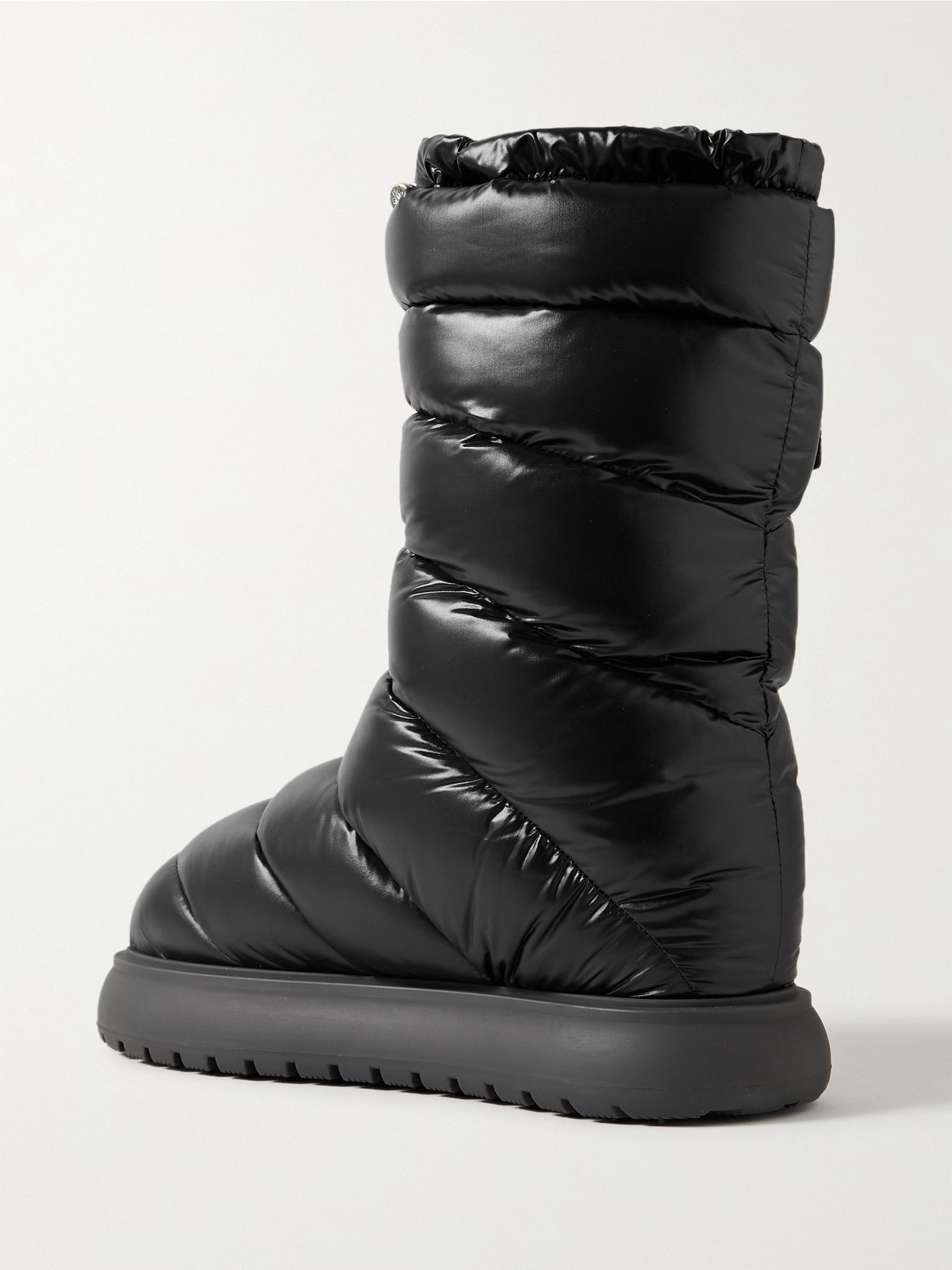 Gaia quilted shell boots Black - 3