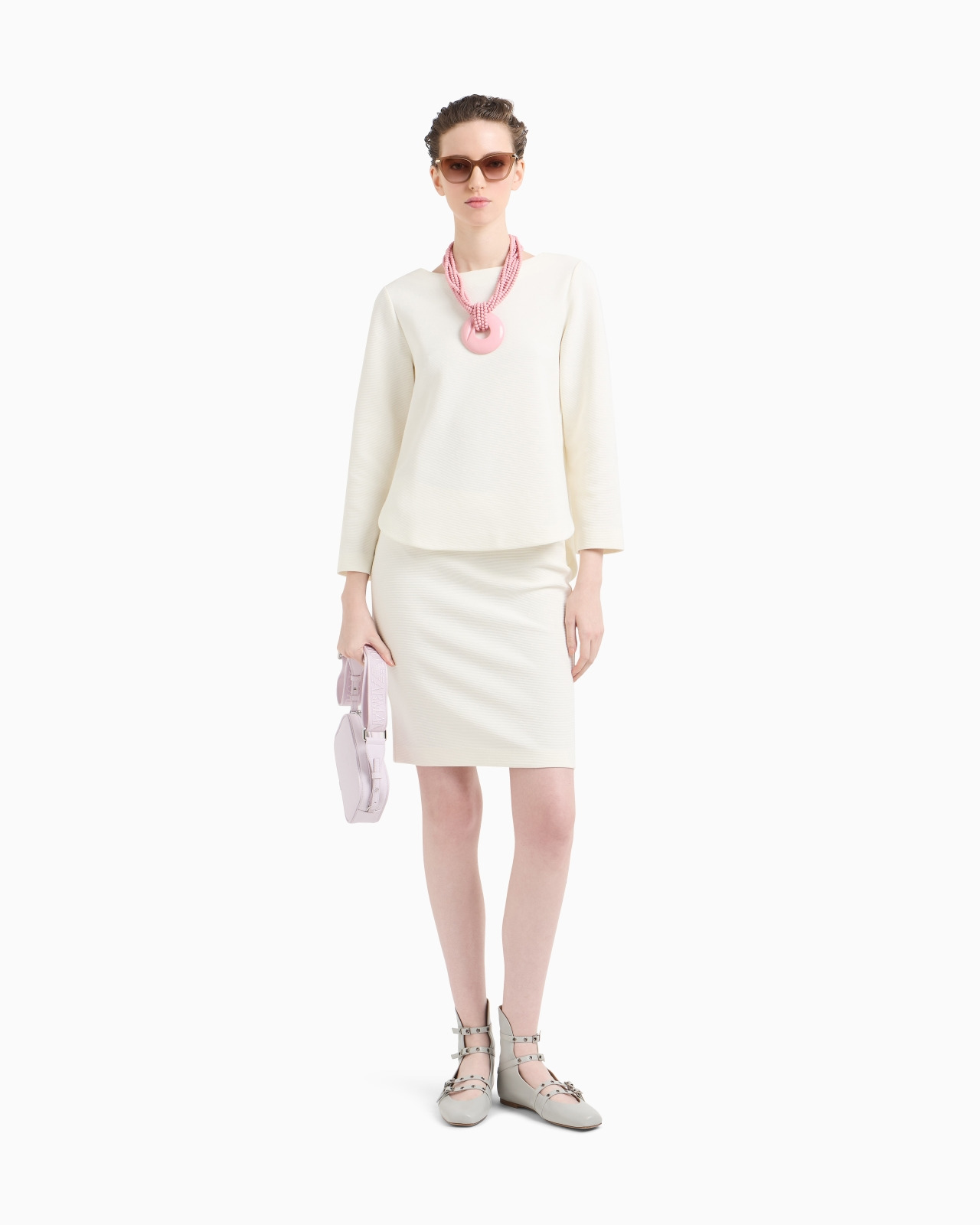 OTTOMAN JERSEY JUMPER WITH SIDE SLITS - 2