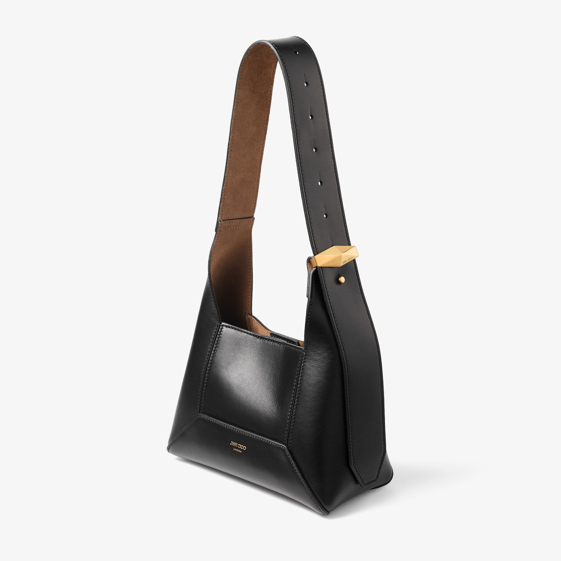 Diamond Hobo S
Black Leather Shoulder Bag - 3