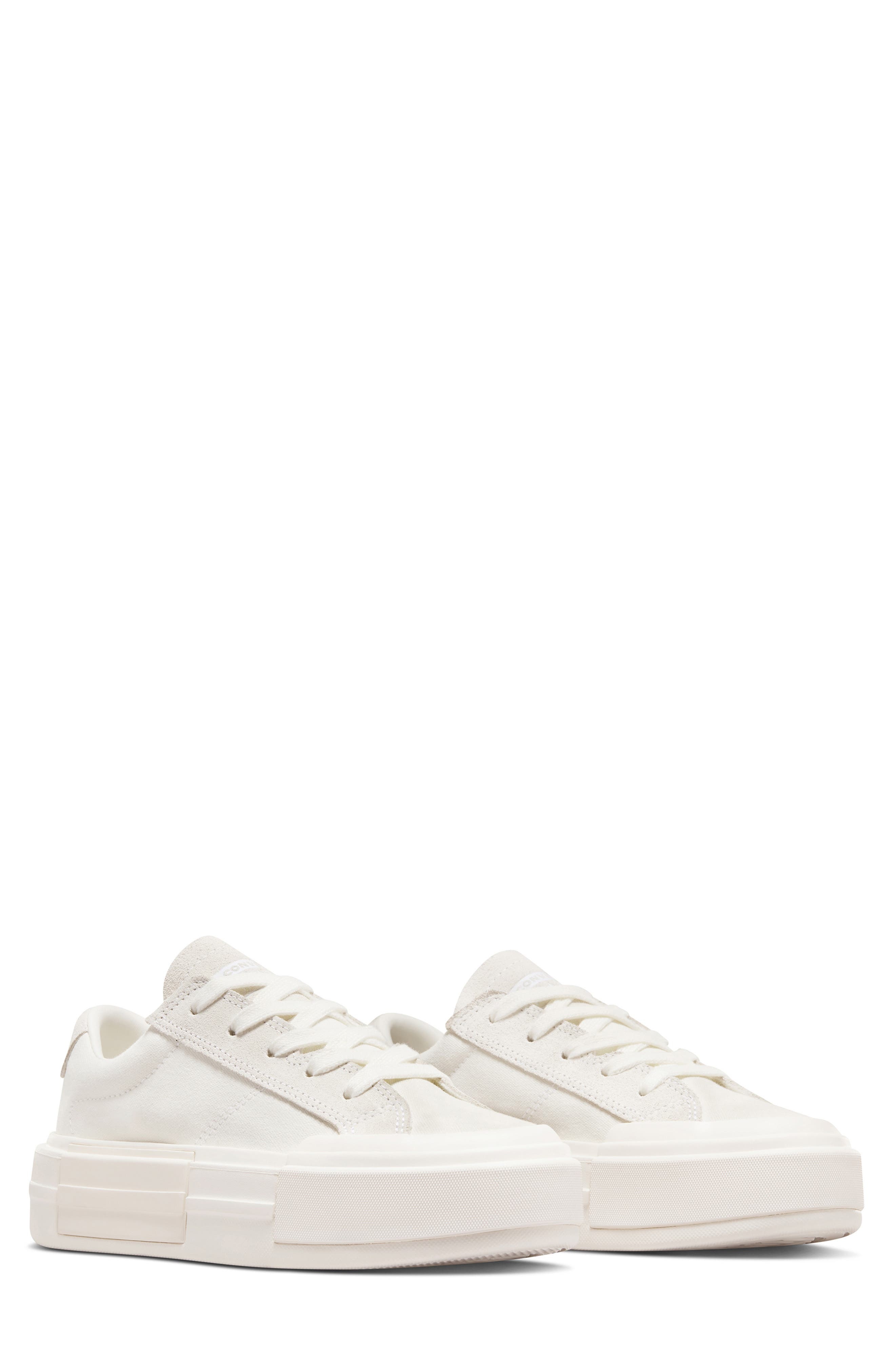 Converse Gender Inclusive Chuck Taylor® All Star® Cruise Platform Sneaker in Egret/White/Egret at No - 9