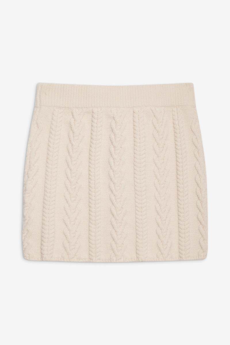 For Love & Lemons Martina Knit Mini Skirt outlook
