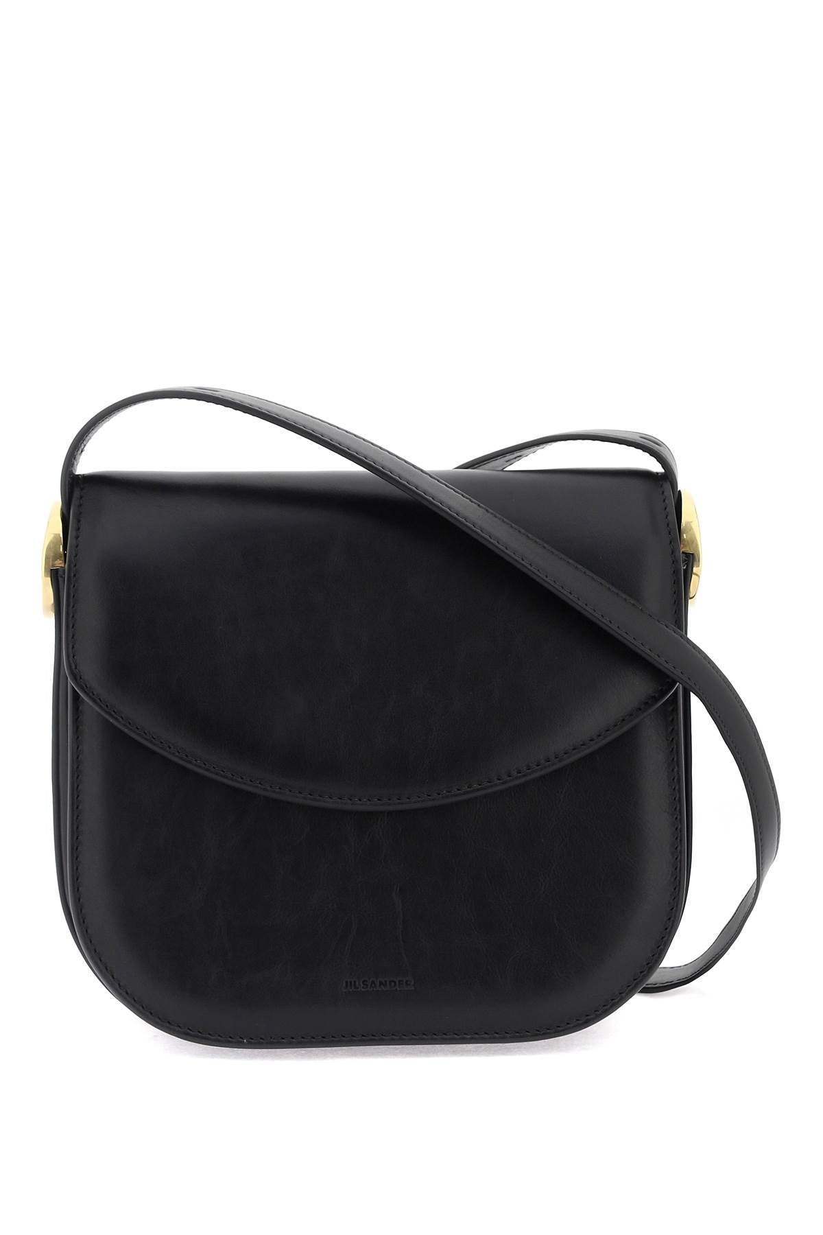 Jil Sander Padded Leather Coin Shoulder Bag With Adjustable Strap Women - 1