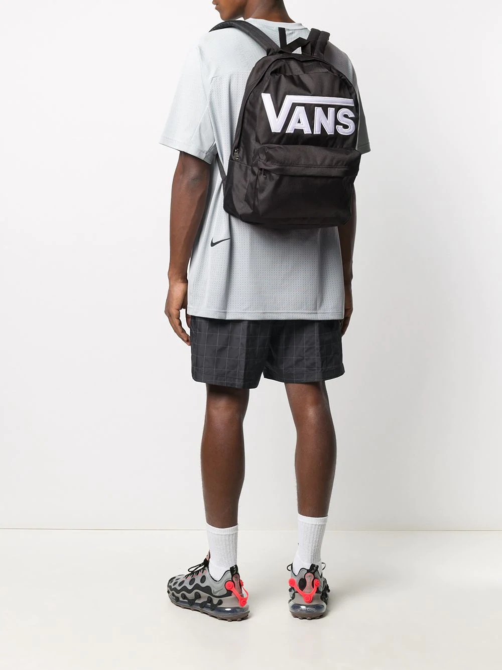 logo-print backpack - 2