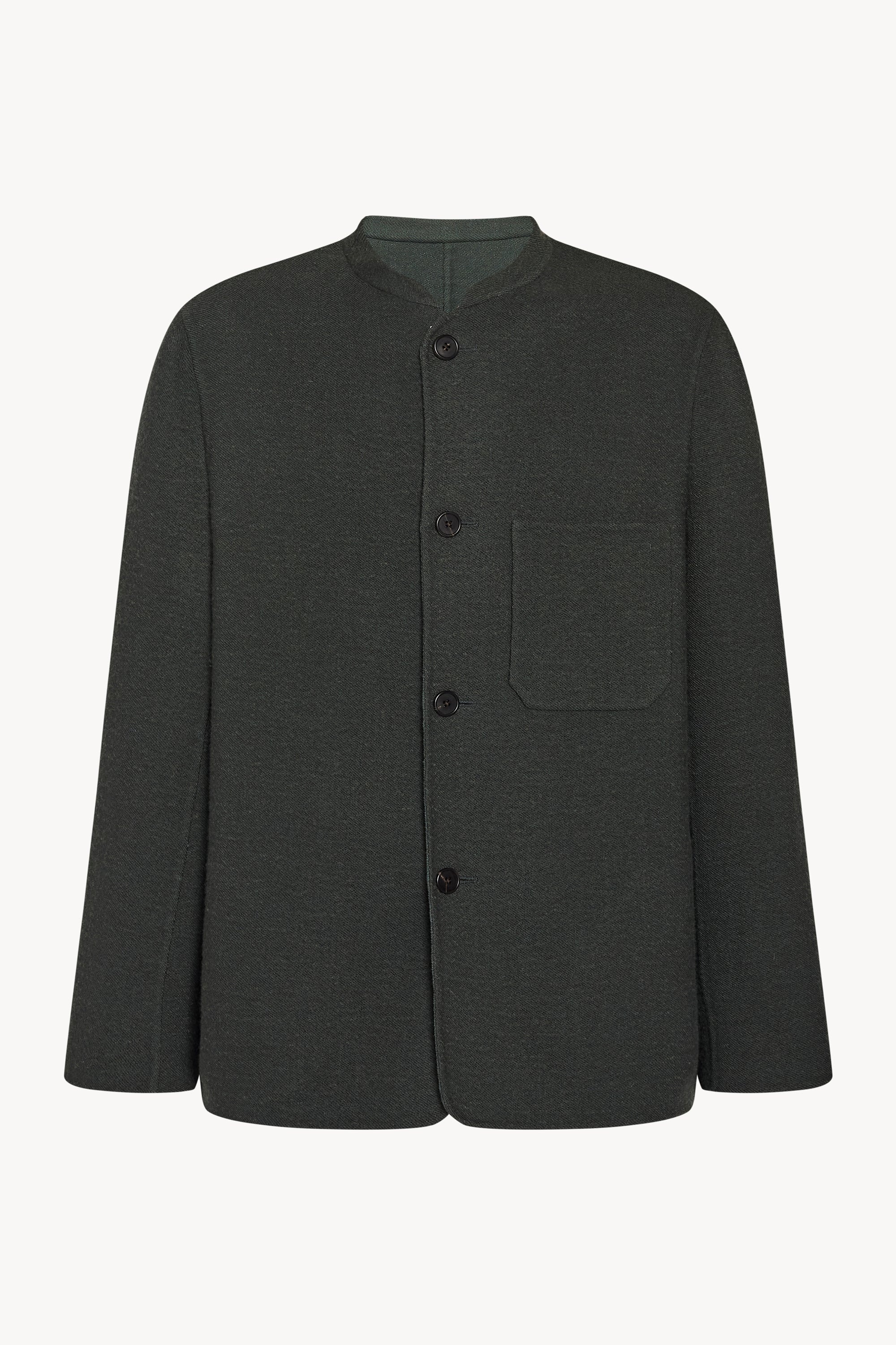 Everett Jacket in Virgin Wool and Linen - 1