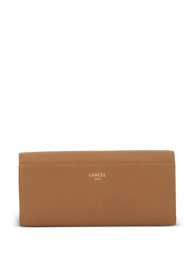 LANCEL Roxanne leather flap wallet outlook