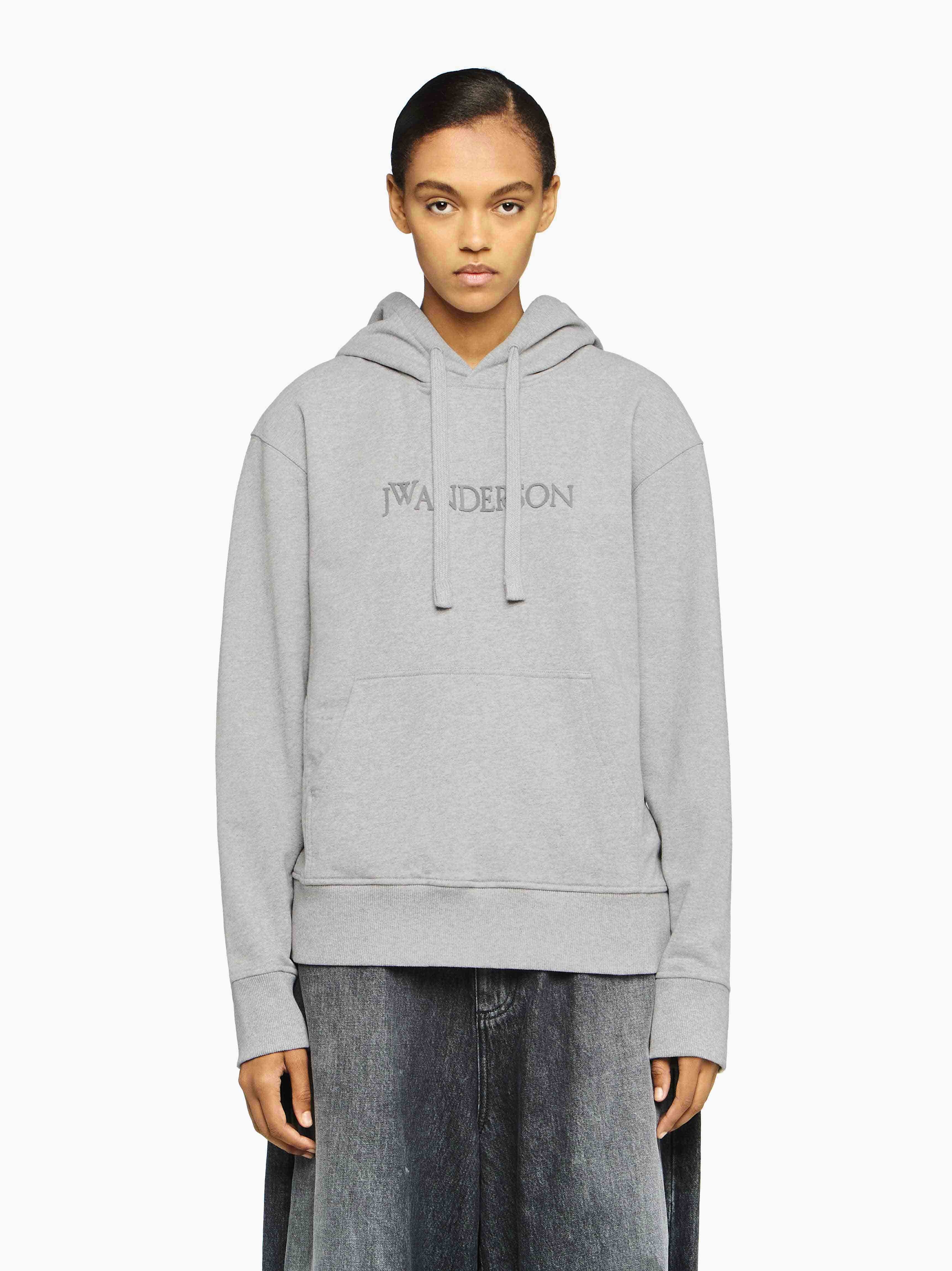 CLASSIC LOGO EMBROIDERY HOODIE - 2