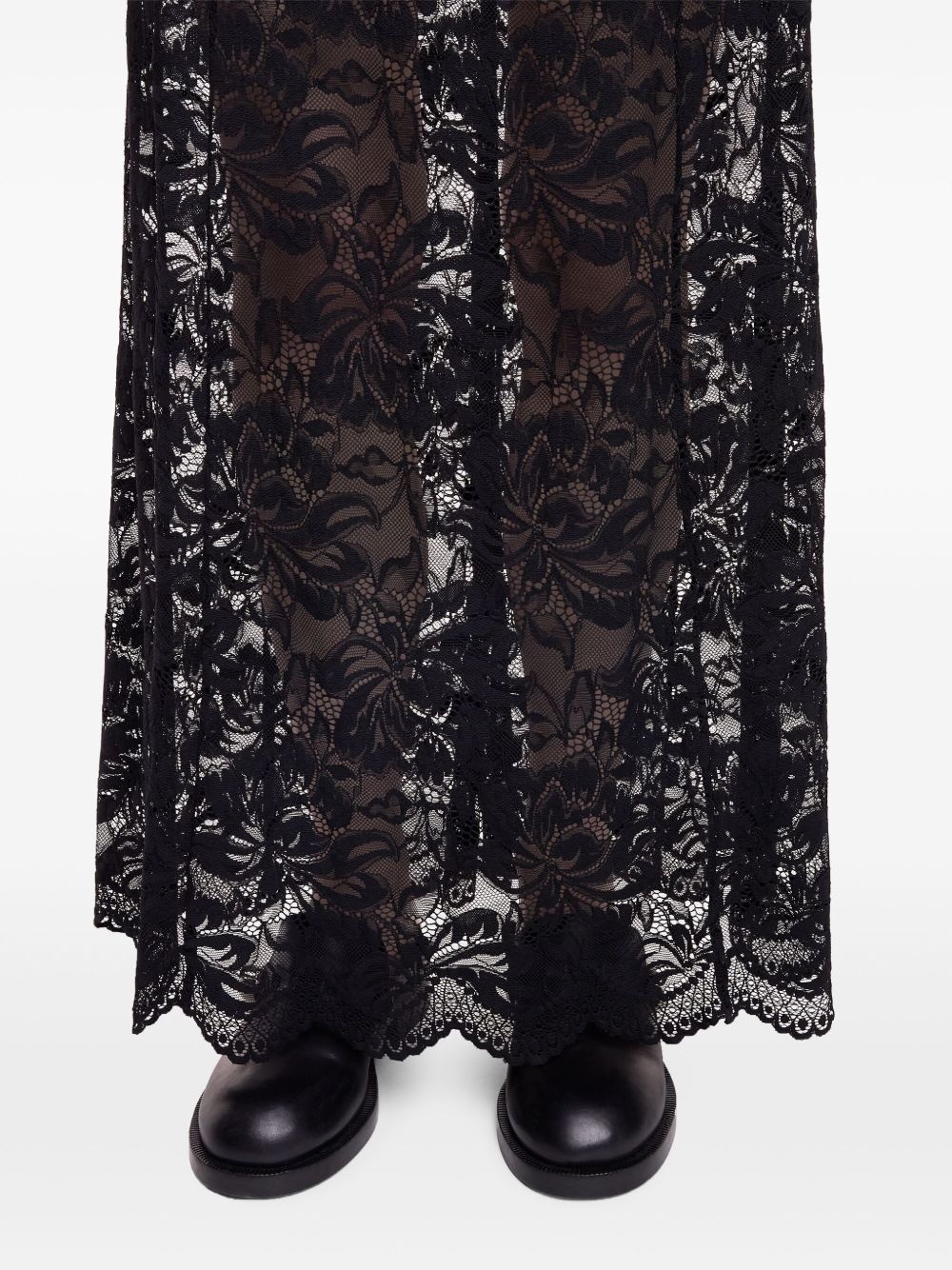 lace maxi dress - 6