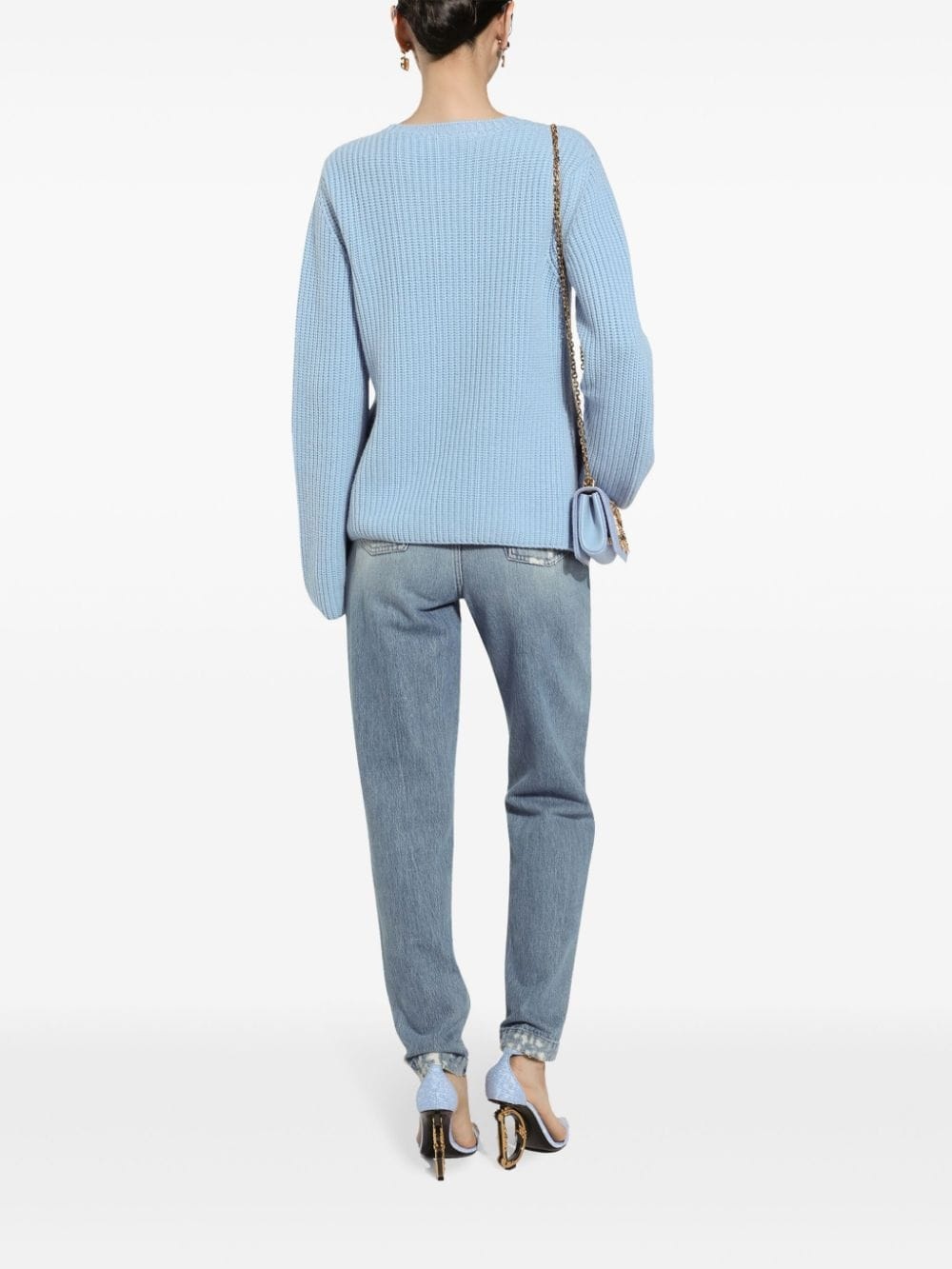 Jeans With A Worn Effect - 4