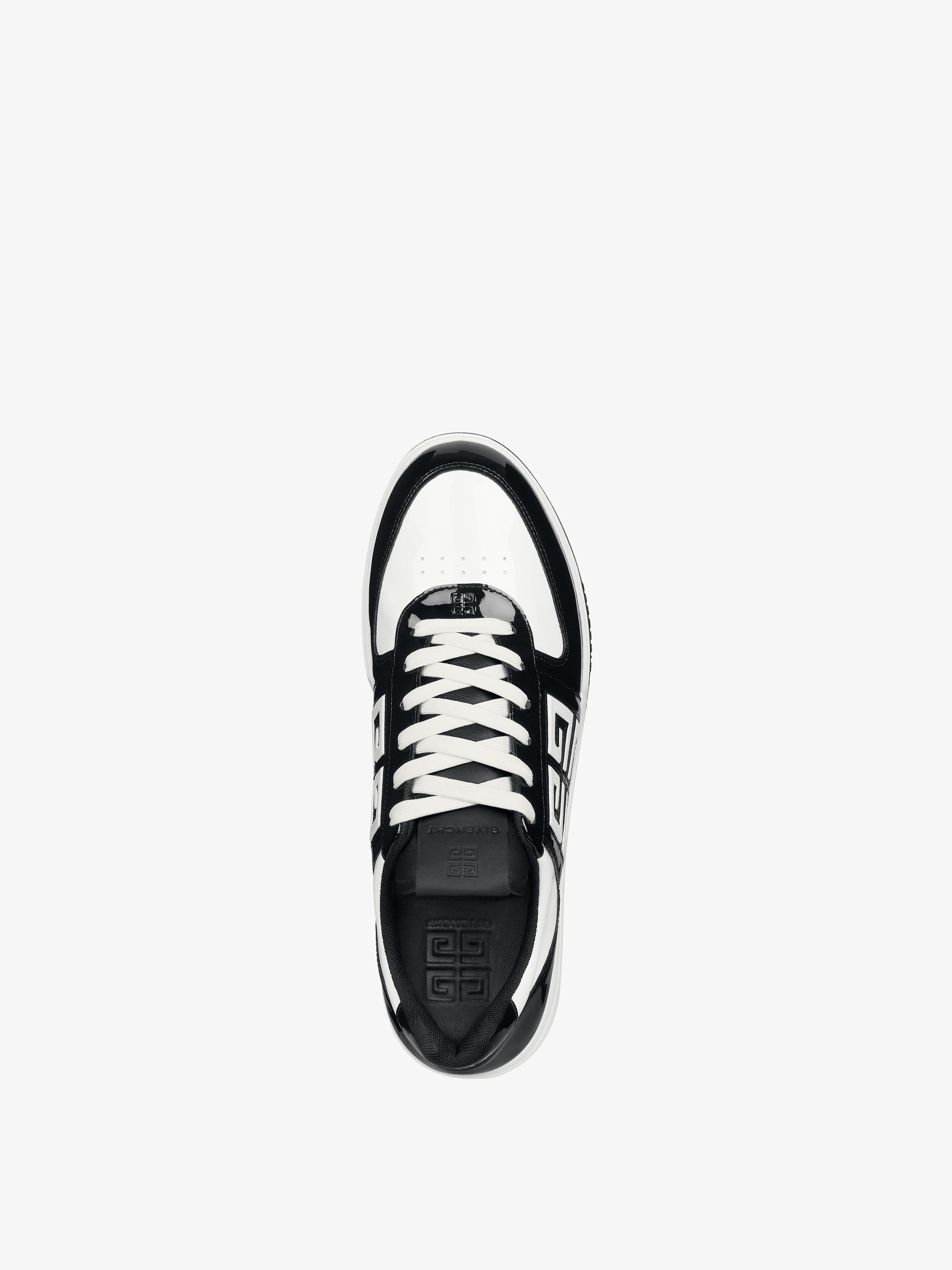 【Givenchy 】G4 バスケット スニーカー Givenchy G4 patent leather low-top sneakers Givenchy