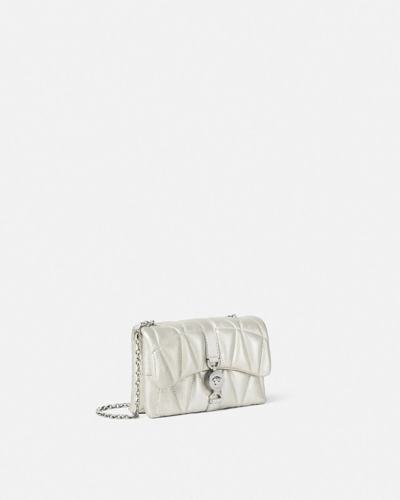 VERSACE Kleio Metallic Quilted Mini Bag outlook