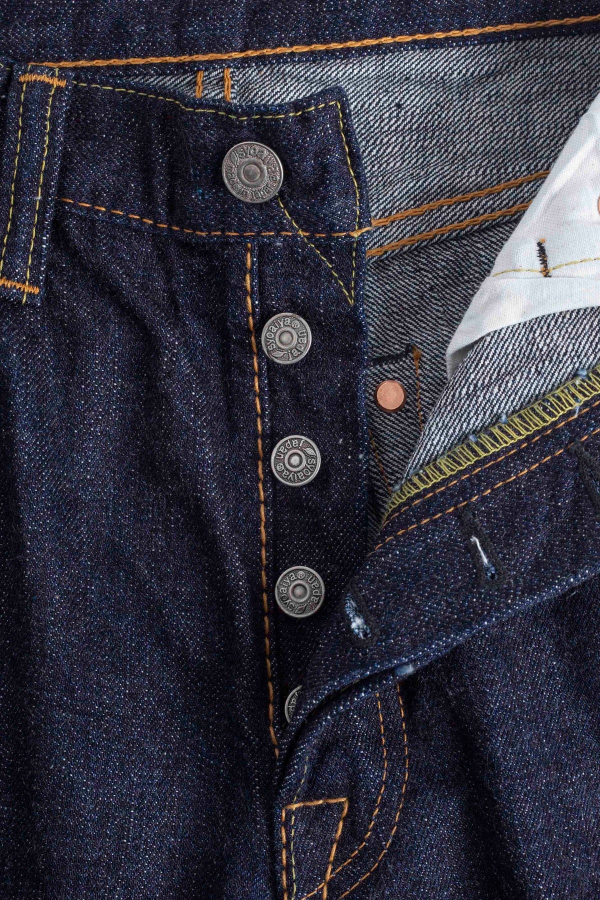 XX-019 14oz Relaxed Tapered Blue In Green Exclusive Version - 5