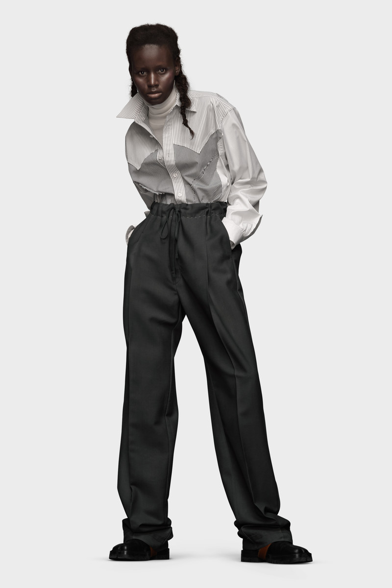 Maison Margiela Wool Mohair Trousers outlook