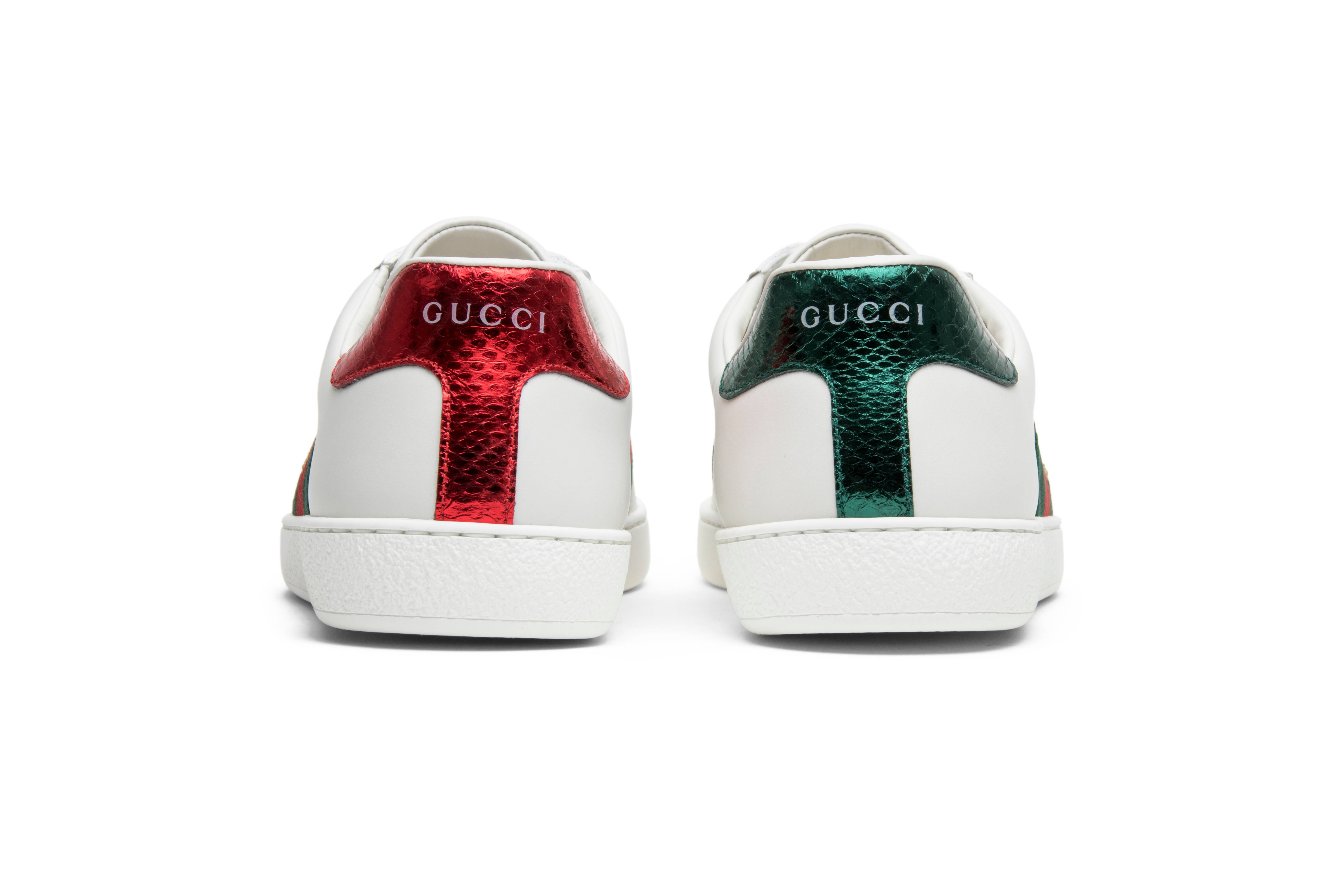 Gucci Ace Embroidered 'Bee' - 6