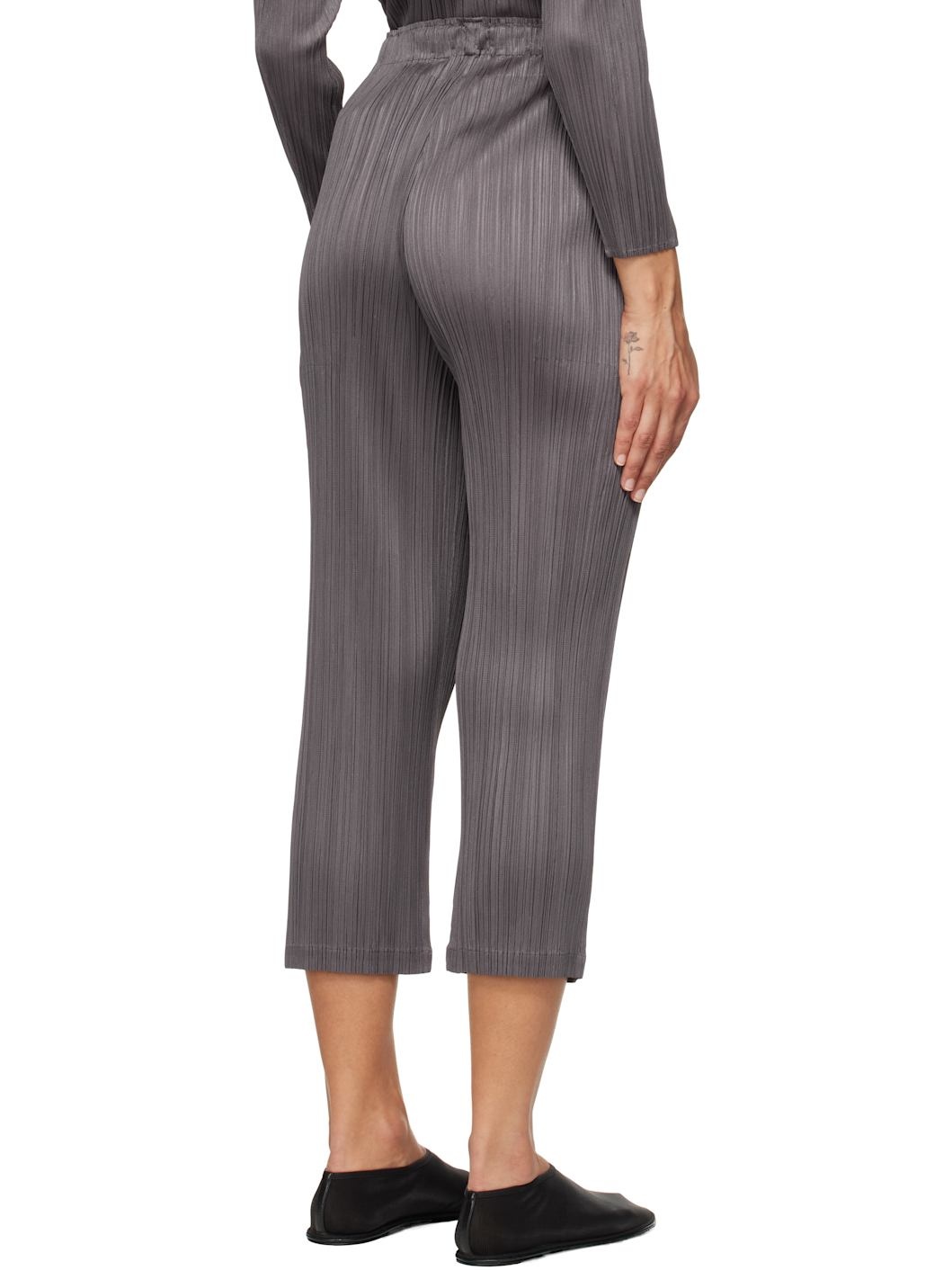 Gray Monthly Colors September Trousers - 3