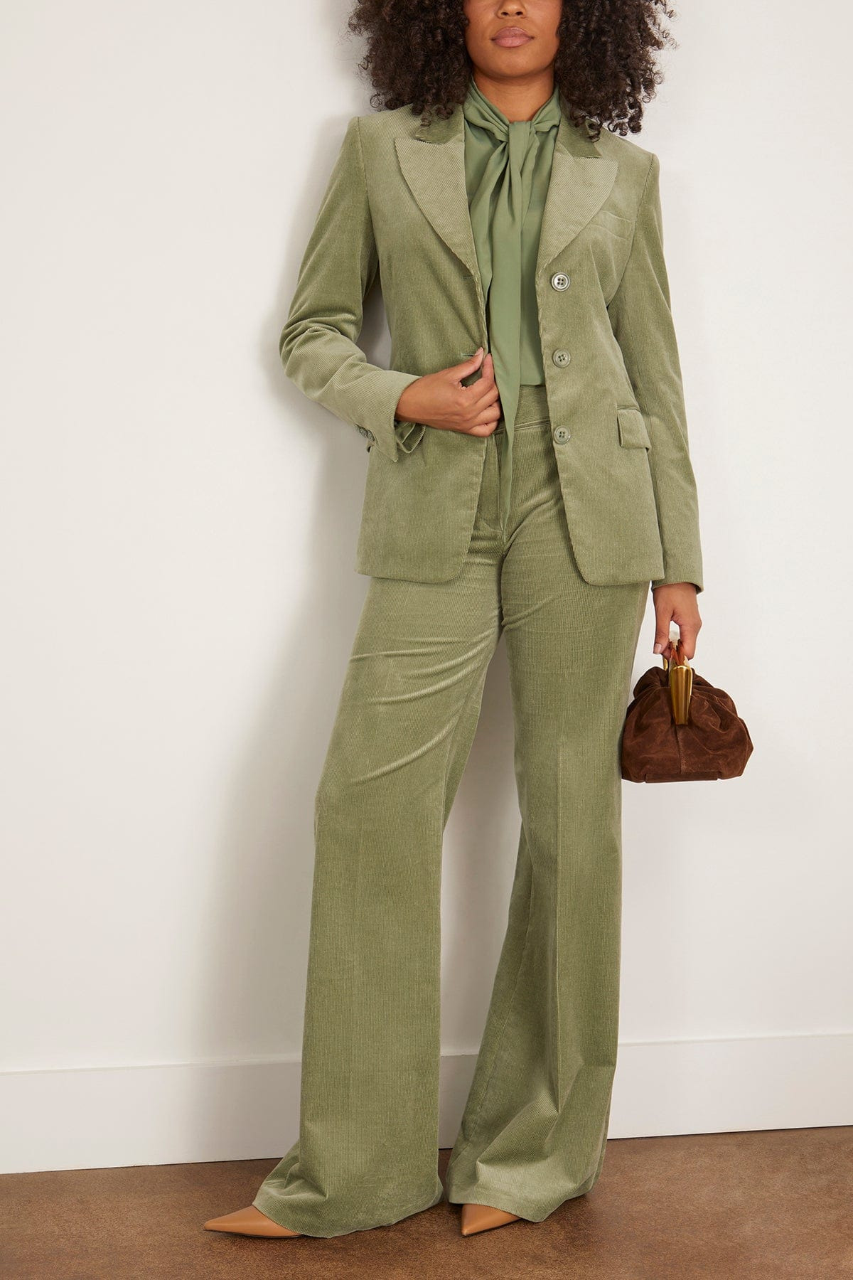 Twisted Structure Jacket in Mistletoe - 2
