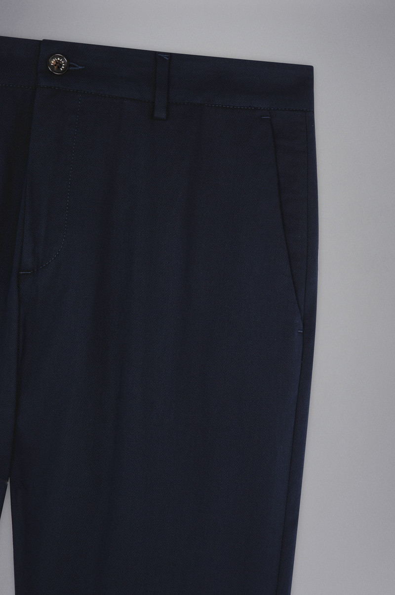 COTTON STRETCH CHINO TROUSERS 5