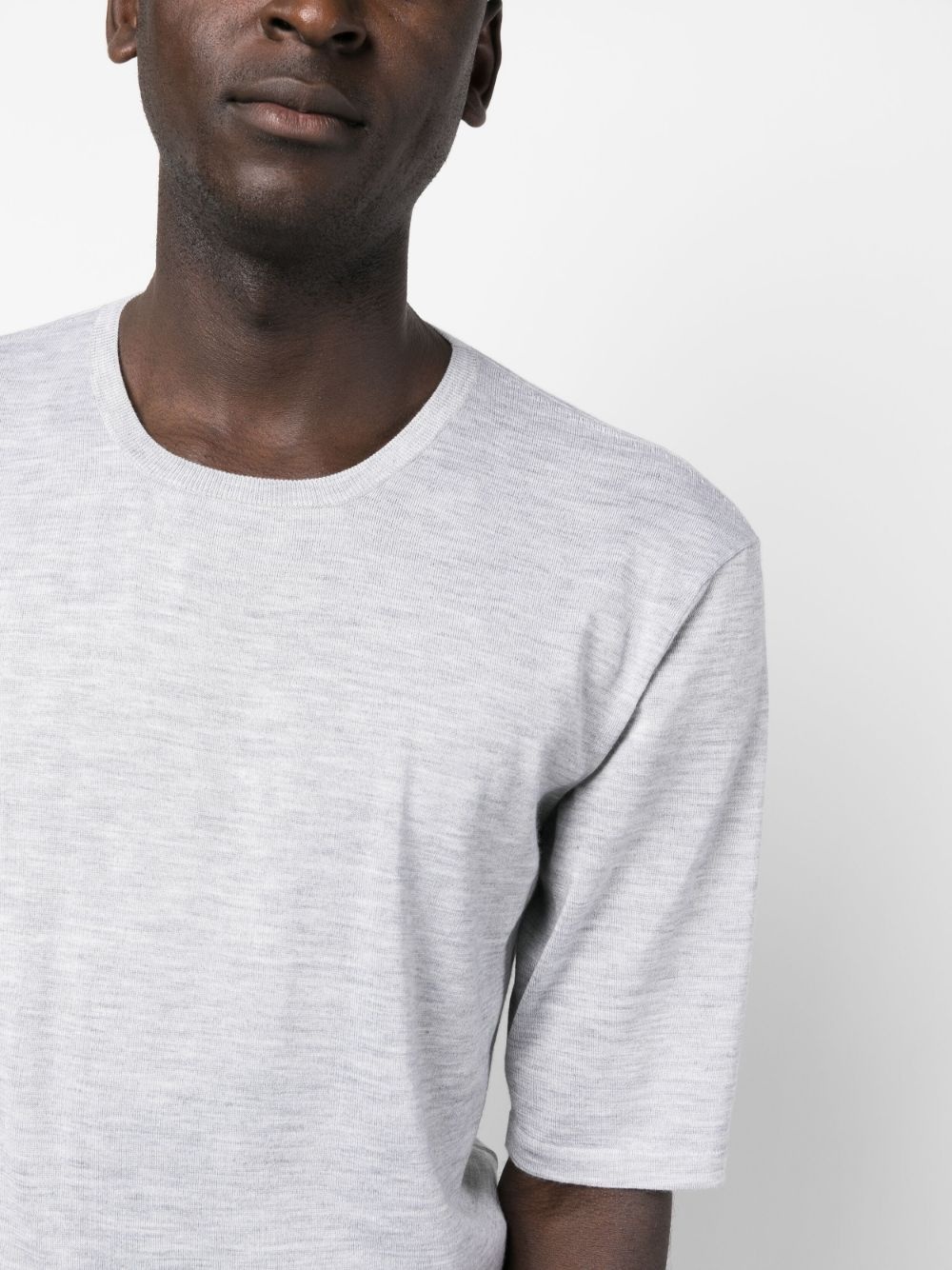 crew-neck short-sleeved sweatshirt - 5