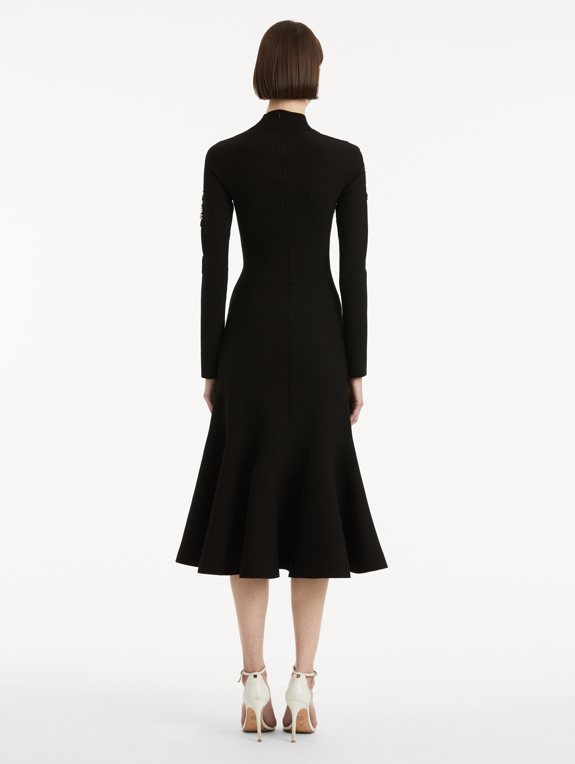 FERN EMBROIDERED COCKTAIL DRESS - 3