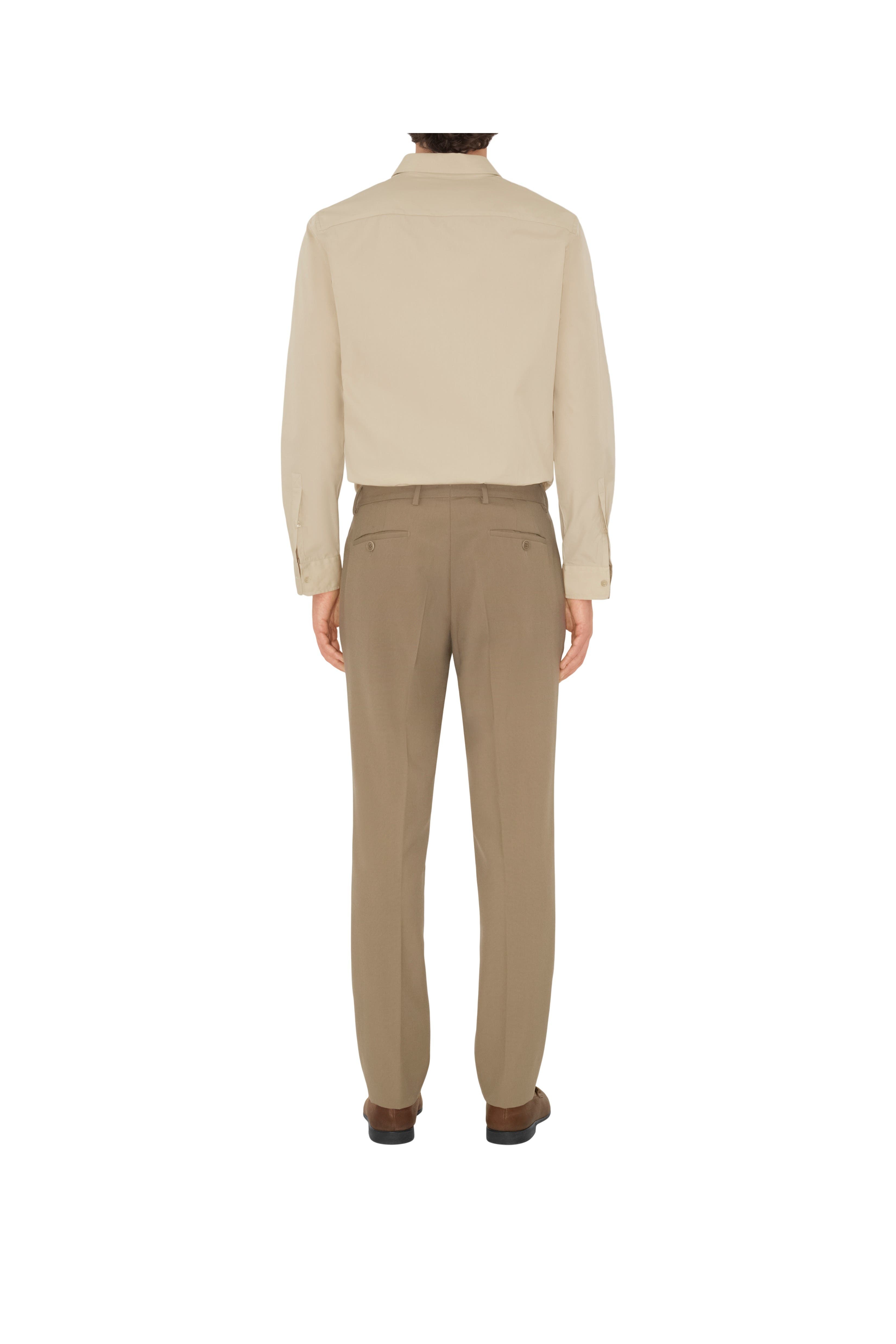 burberry Wool Tailored Trousers in Puddle at Nordstrom - 4
