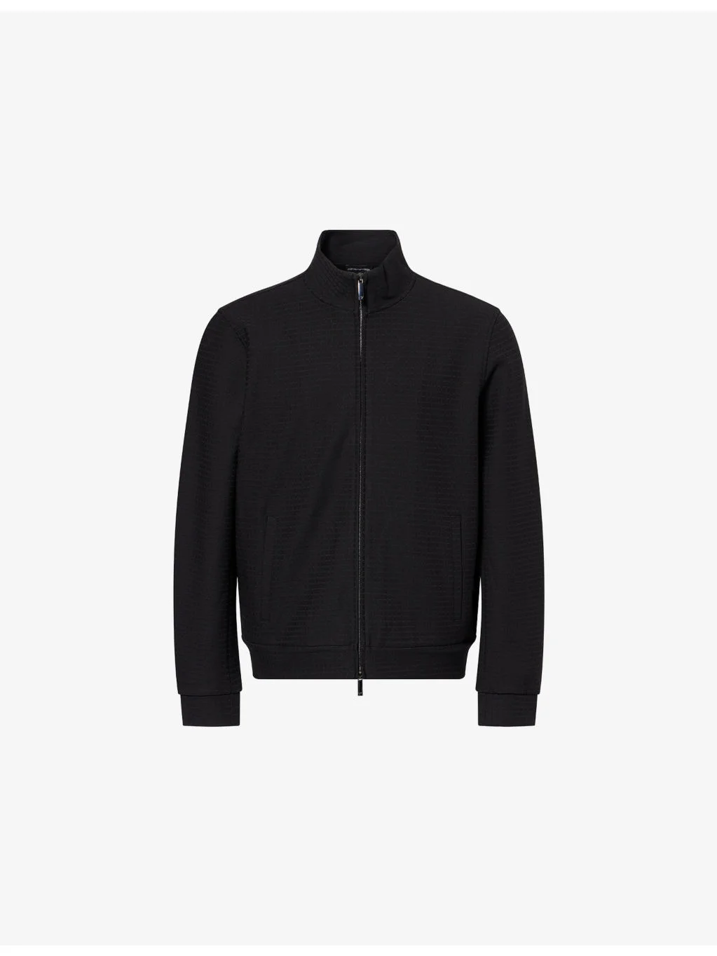 Zip High-Neck Cotton-Blend Track Jacket - 1