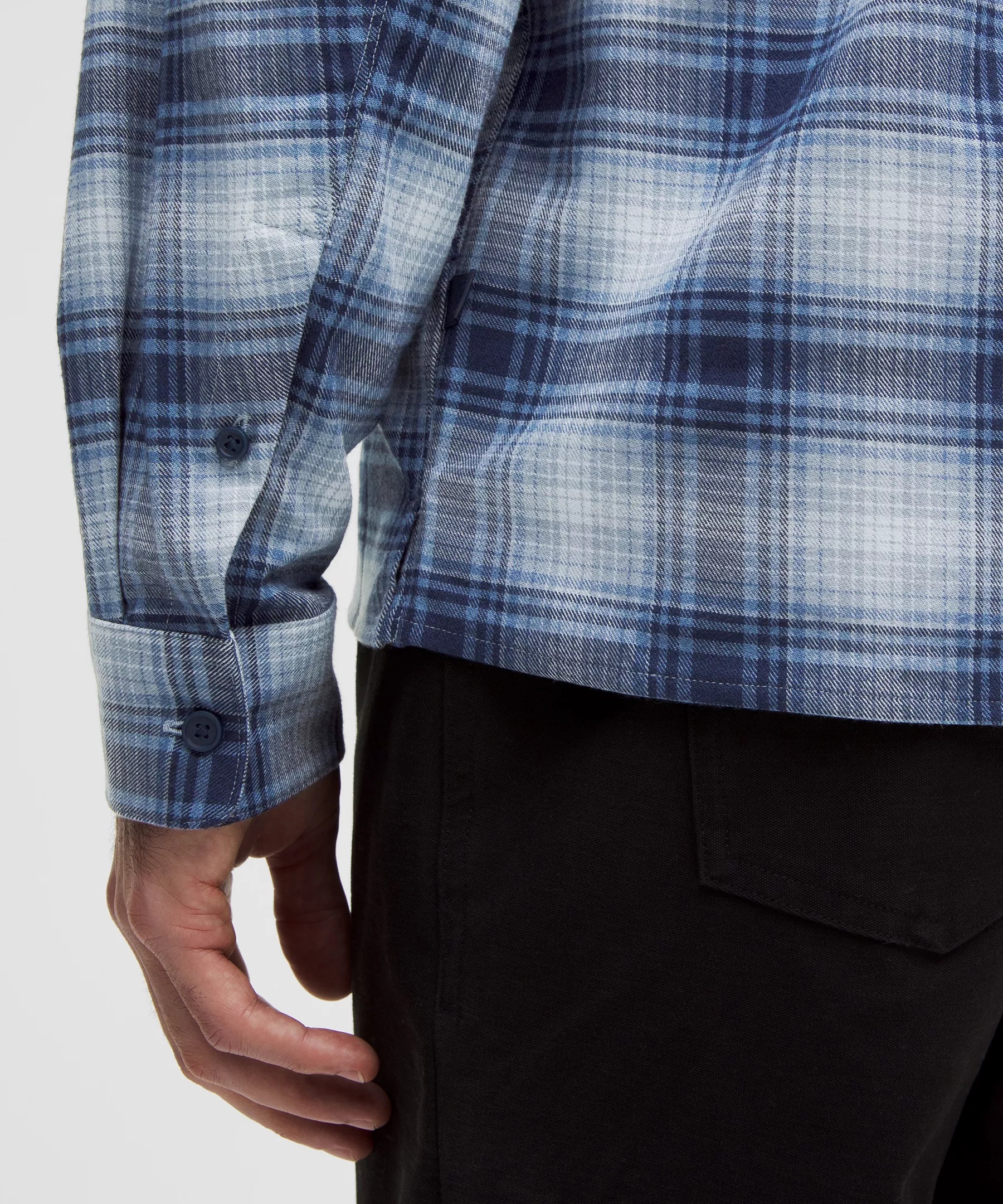 Brushed Woven Overshirt - 5