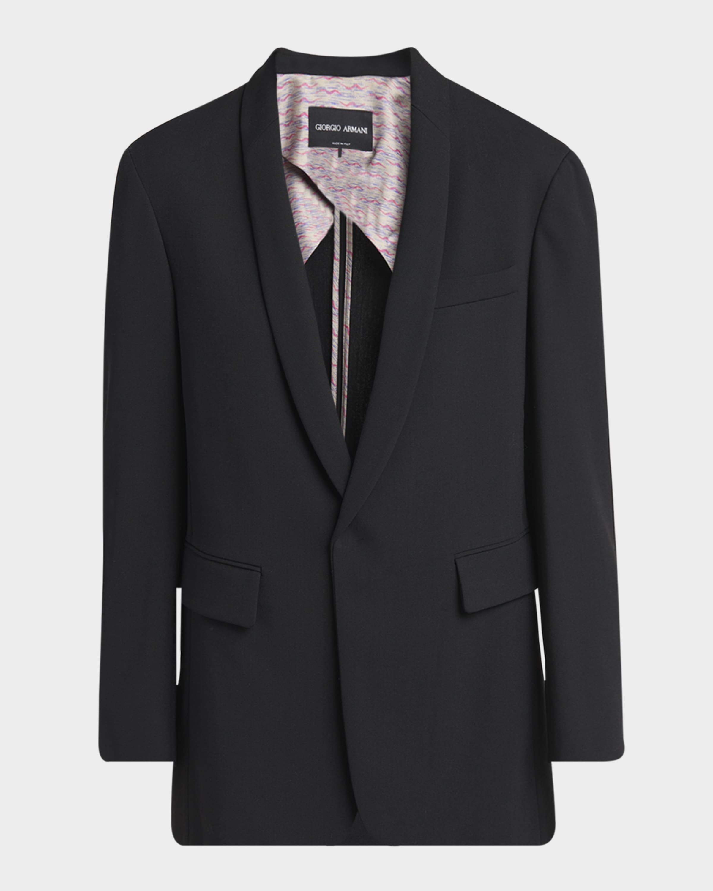 Stretch Wool Relaxed Blazer - 2