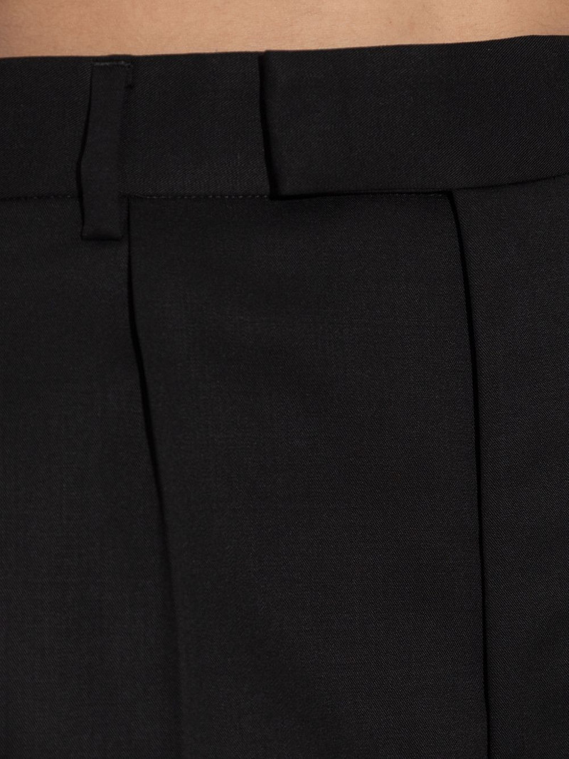 belt-loops flared trousers 5