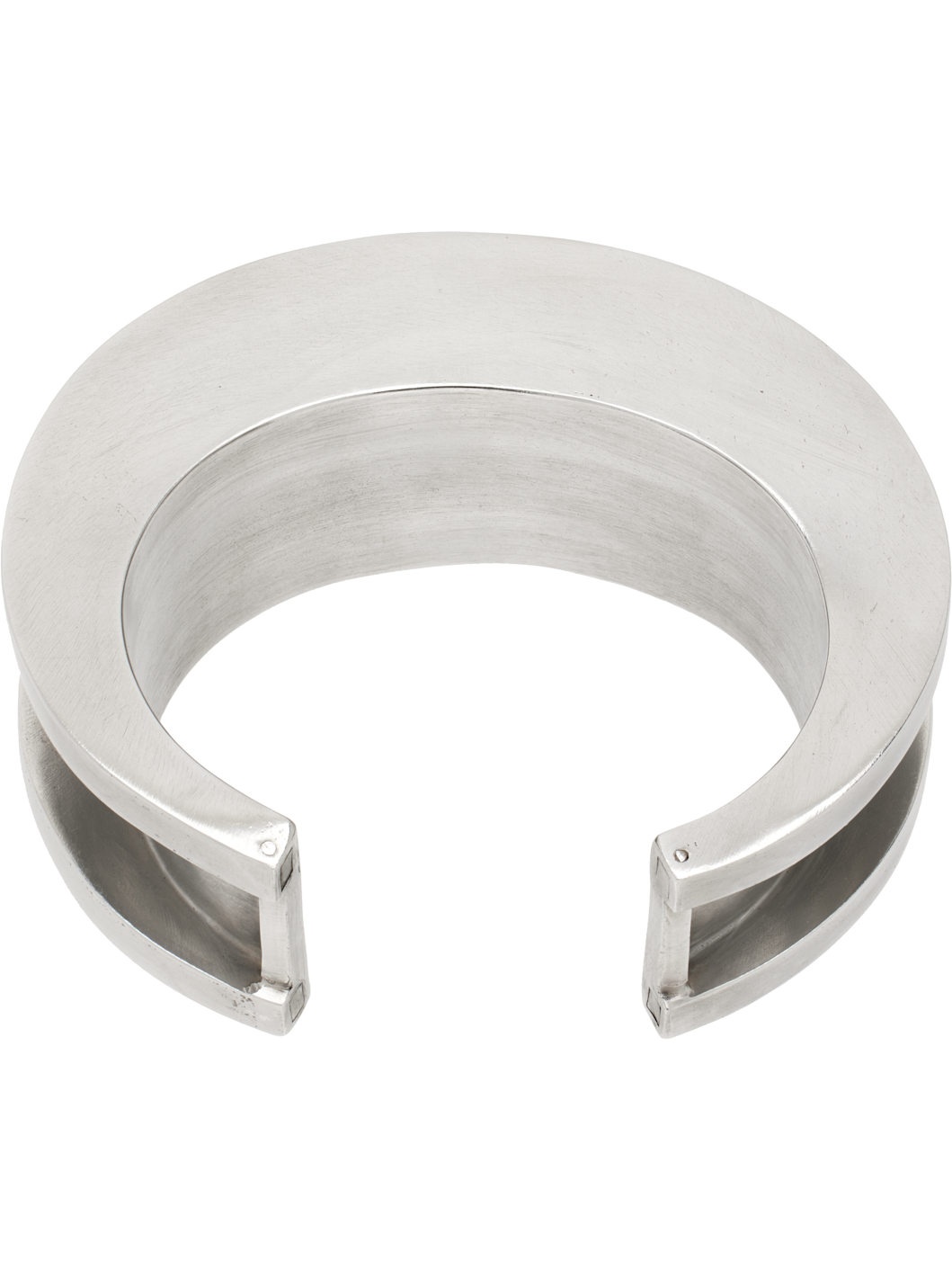 Silver Crescent Channel Bracelet - 2