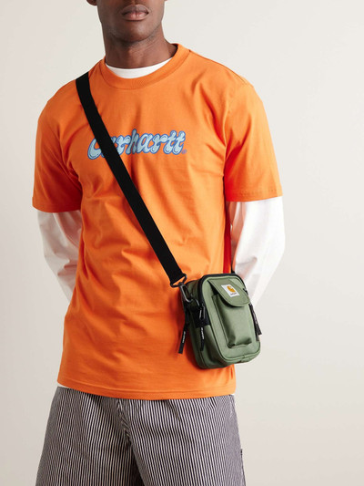 Carhartt Essentials Small Logo-Appliquéd Recycled-Canvas Messenger Bag outlook