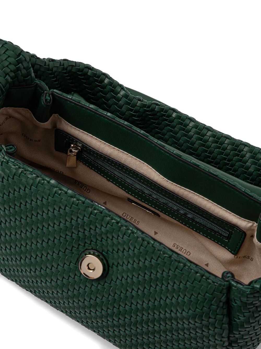 Francy woven leather shoulder bag - 4