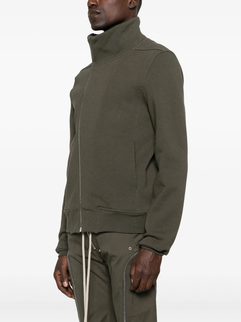 Rick Owens Rick Owens High-neck Zip-front Jacket outlook