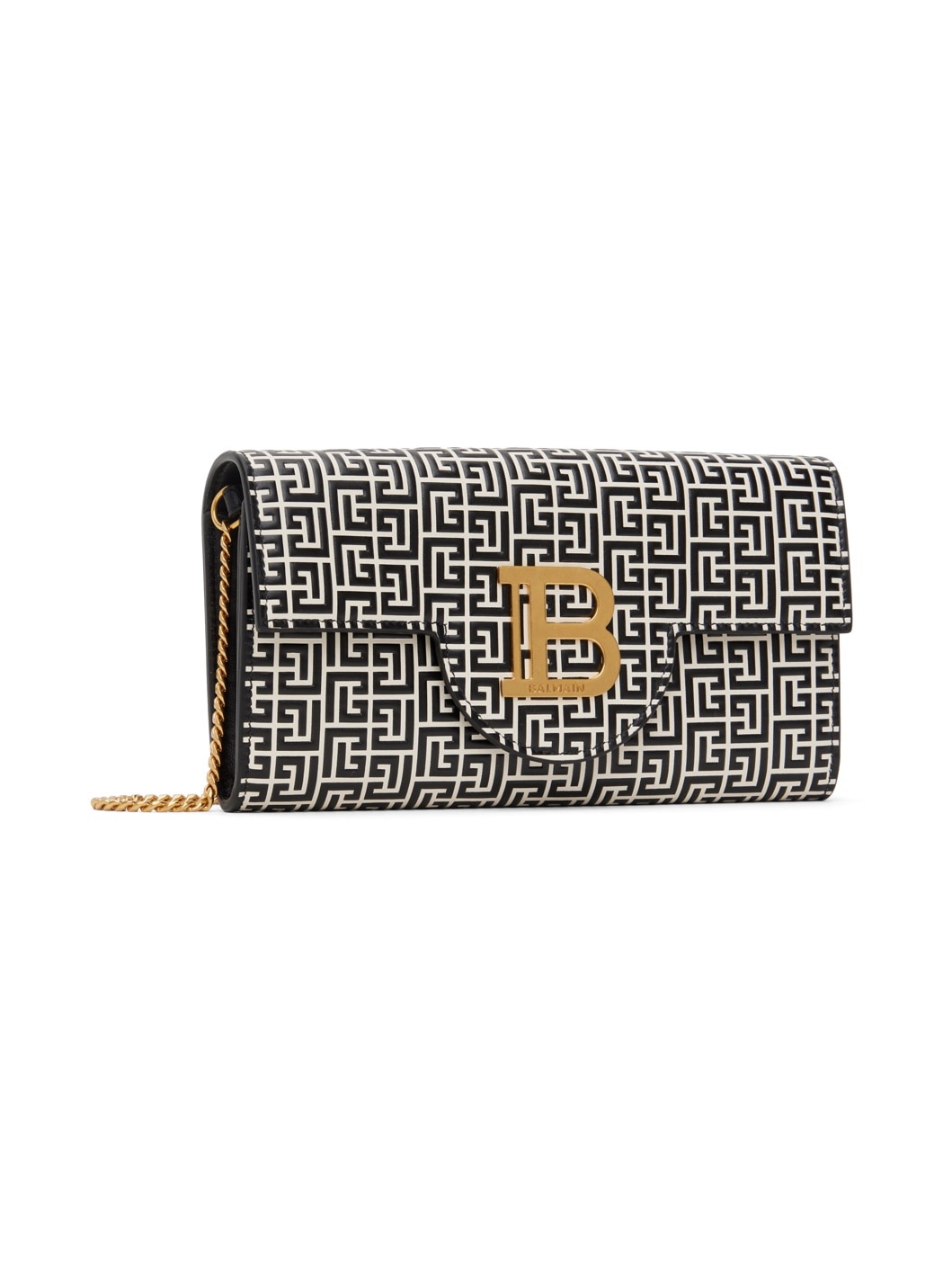 Black & Off-White B-Buzz Labyrinth Monogram Bag - 2