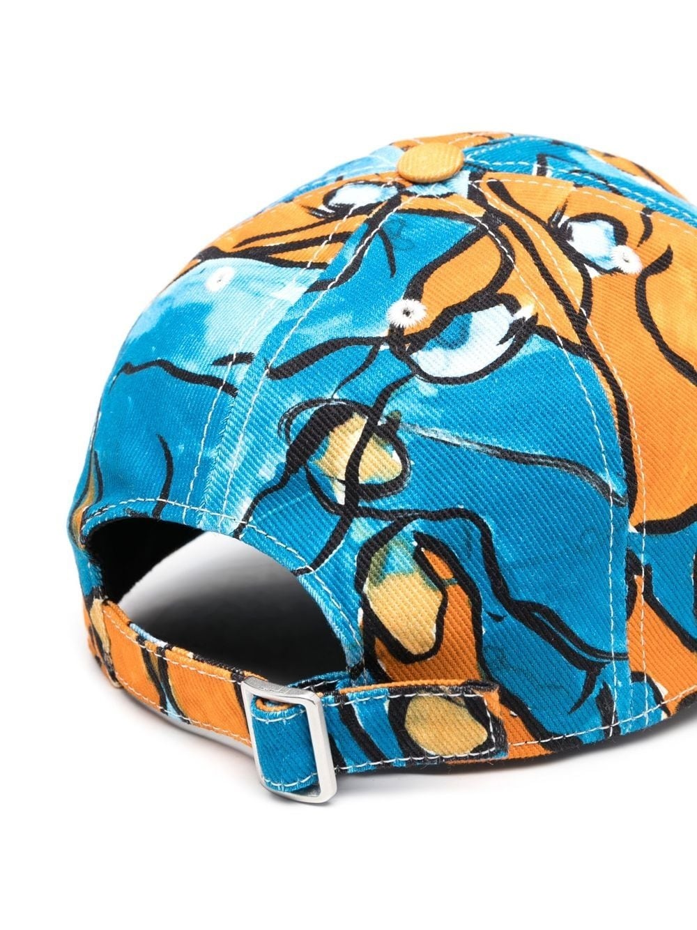 embroidered-logo detail baseball cap - 2
